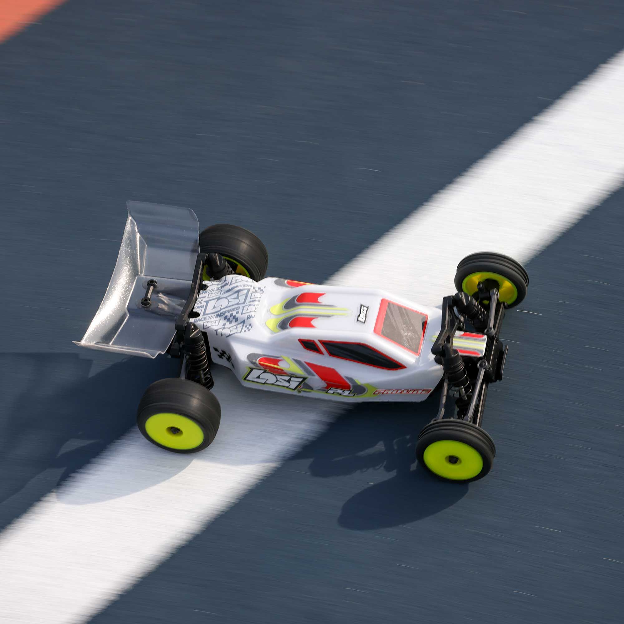 Losi 1/24 Micro-B 2S 2WD RTR Race Buggy (Battery & Charger Included), White