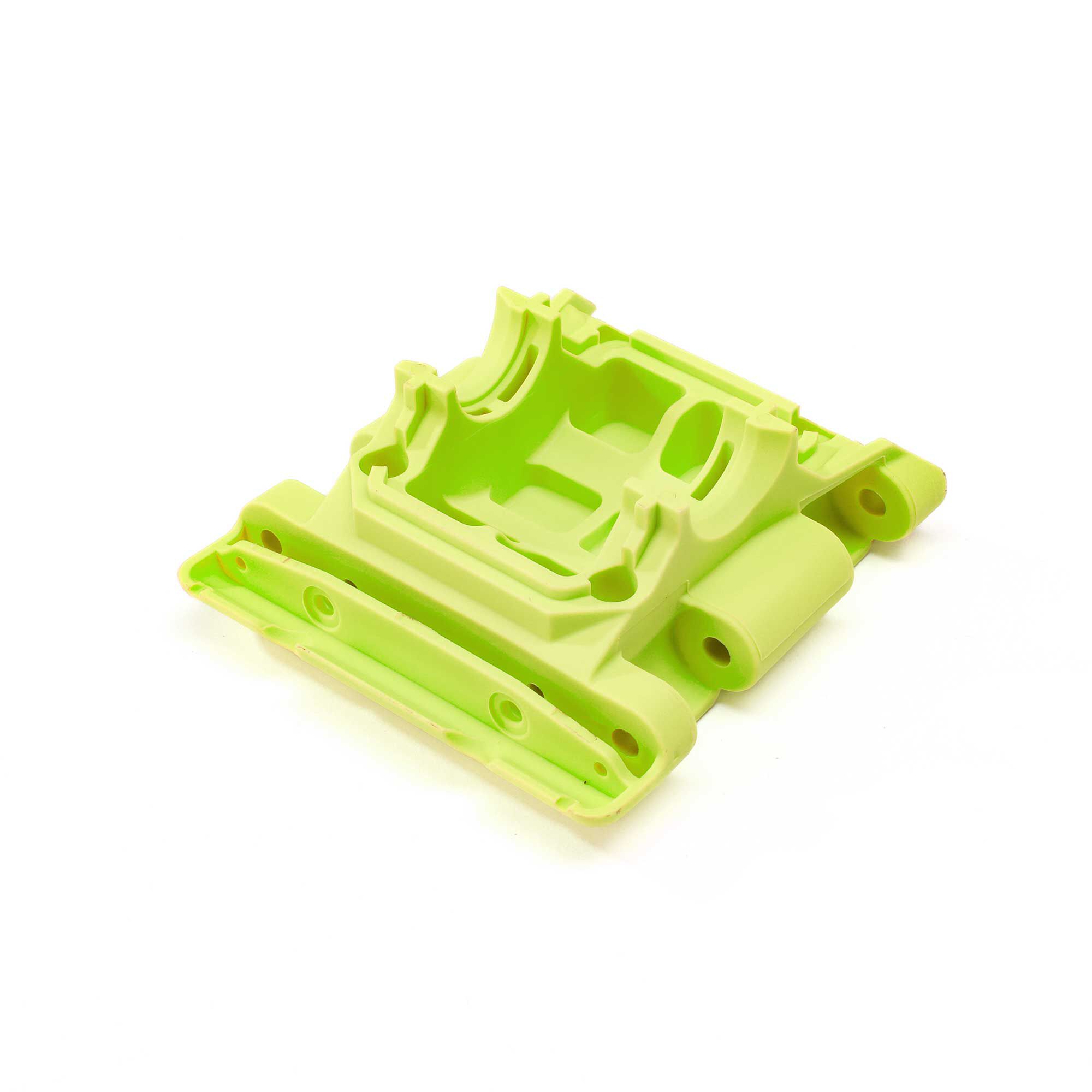 ARRMA Rear Lower Skid/Gearbox Mount, Fluorescent Yellow