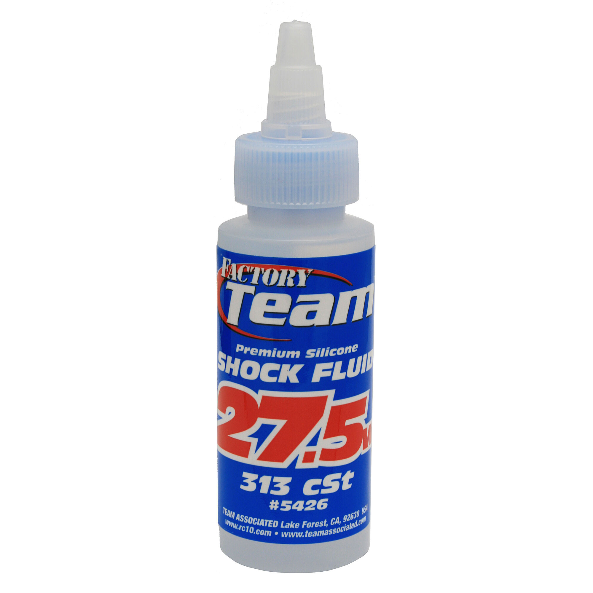 Team Associated Factory Team Silicone Shock Fluid, 27.5Wt (313 cSt) 2oz