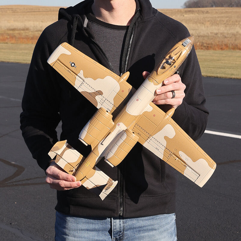 E-flite UMX A-10 Thunderbolt II 30mm EDF Jet BNF Basic with AS3X and SAFE Select