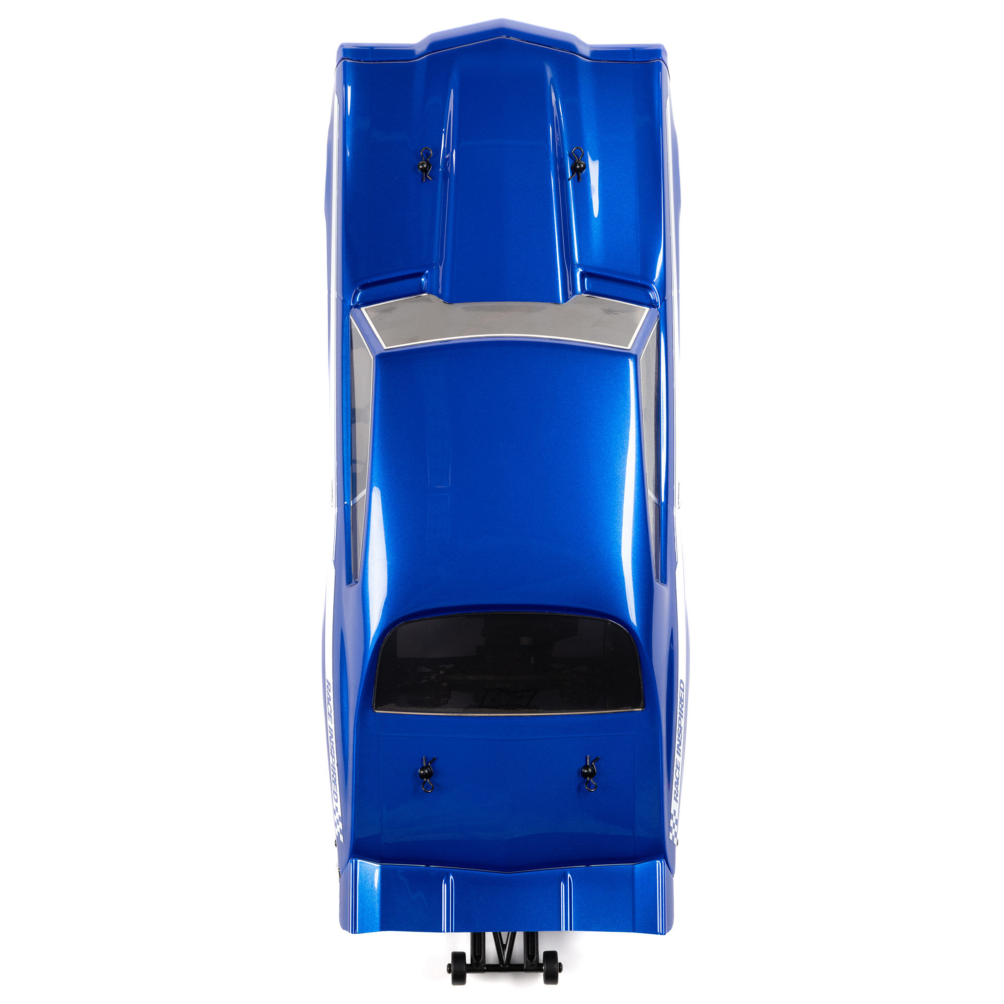 Losi 1/16 Mini 1970 Chevy Chevelle 2S 2WD RTR Brushless No Prep Drag Car (Battery & Charger Included), Blue