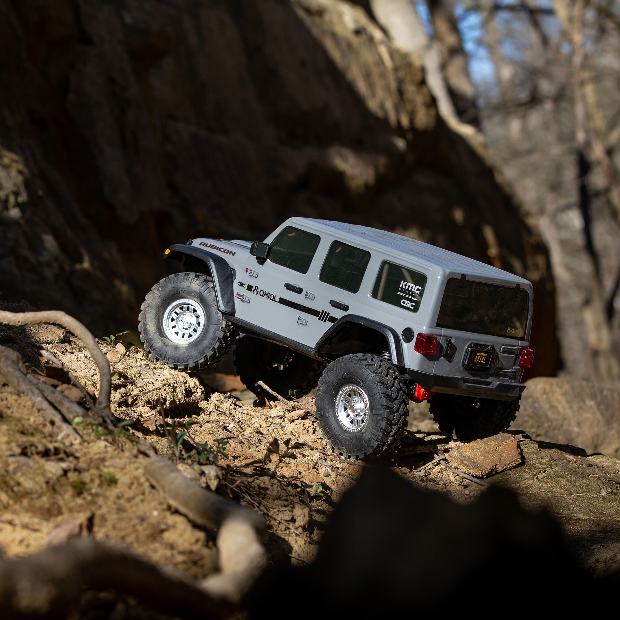 Axial 1/10 SCX10 III Jeep JLU Wrangler 4X4 RTR Brushed Rock Crawler,Gray
