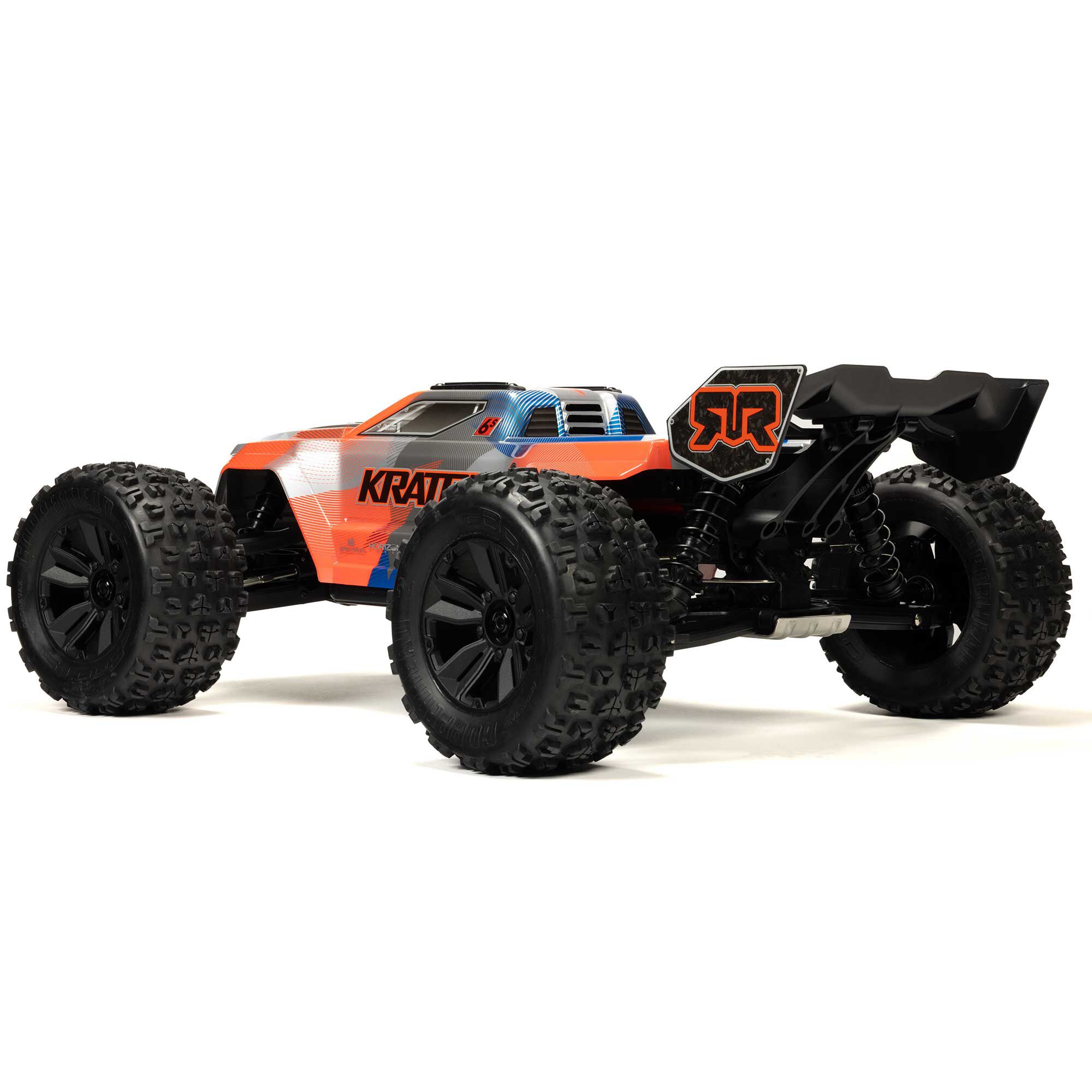 ARRMA 1/8 KRATON 6S 4X4 RTR Brushless Speed Truck, Blue/Orange