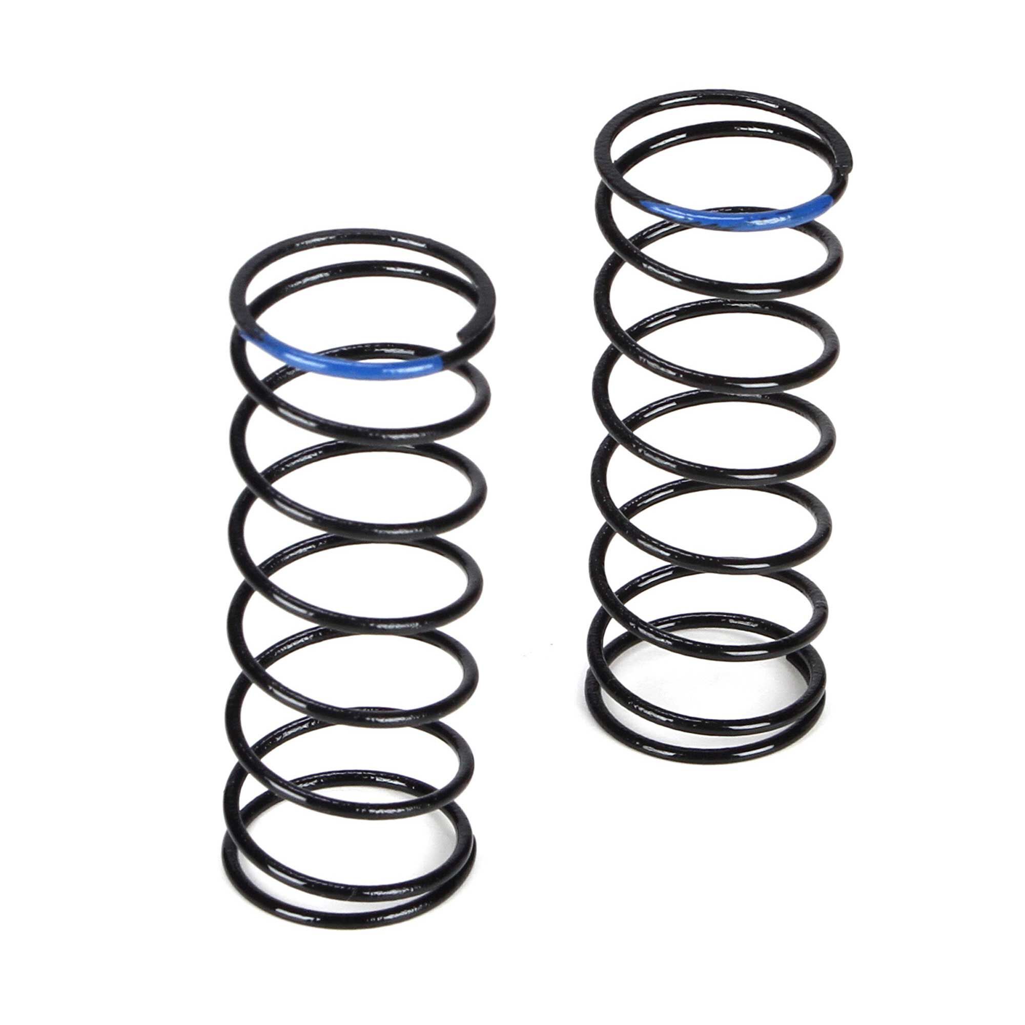Team Losi Racing Front Shock Spring, 3.8 Rate, Blue: 22T
