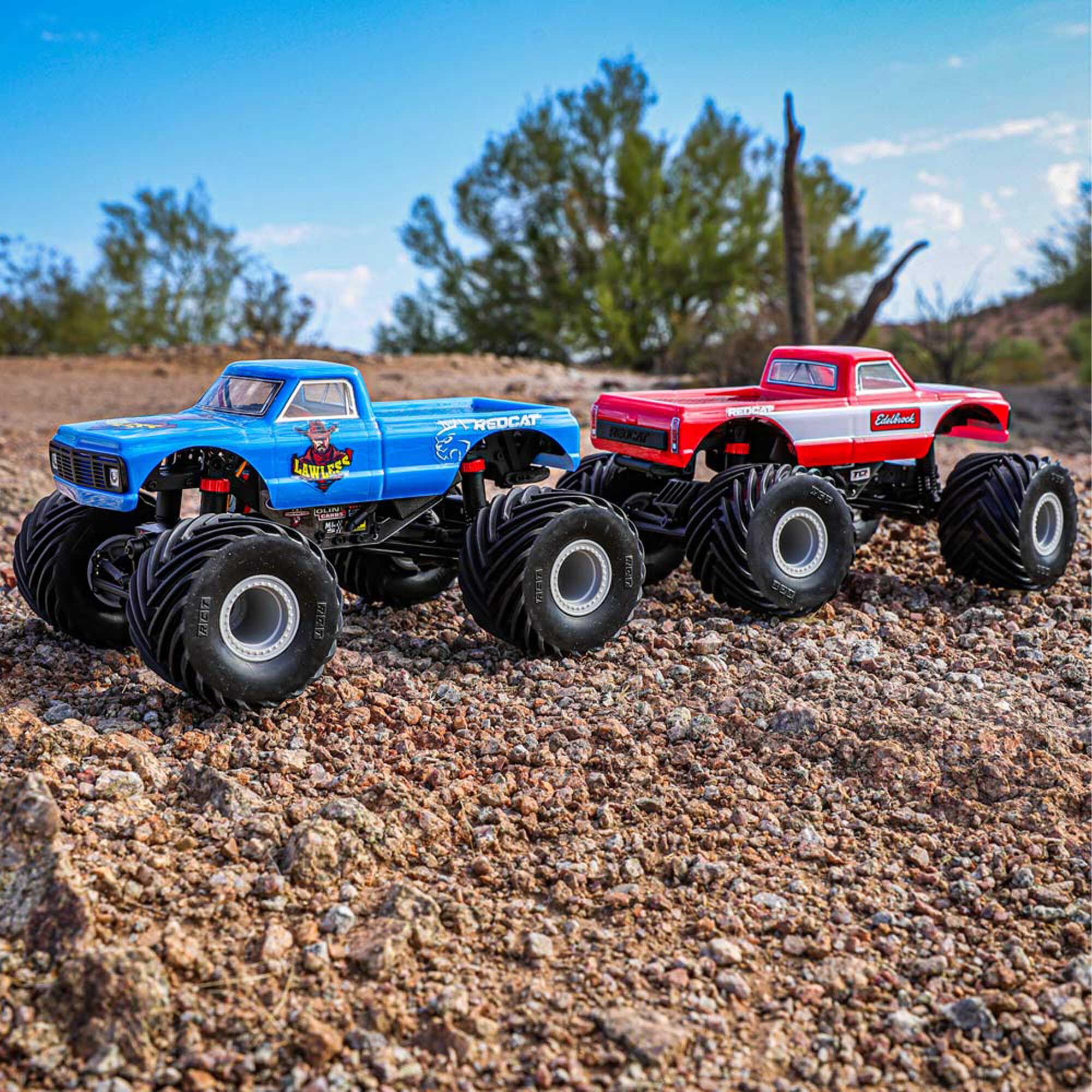 Redcat Racing 1/18 MT-18 4x4 Monster Truck RTR, Blue