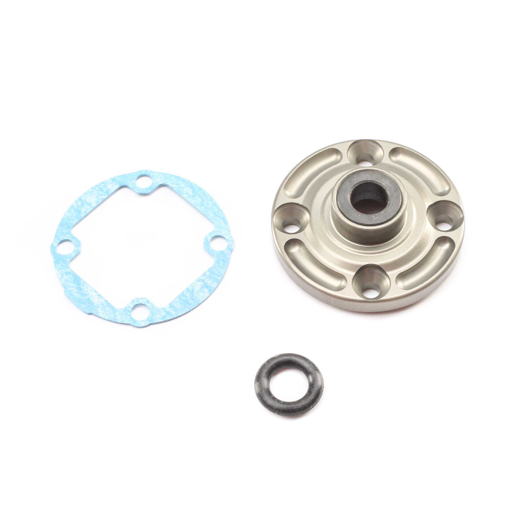 Team Losi Racing Aluminum Diff Cover G2 Gear Diff: 22 2WD
