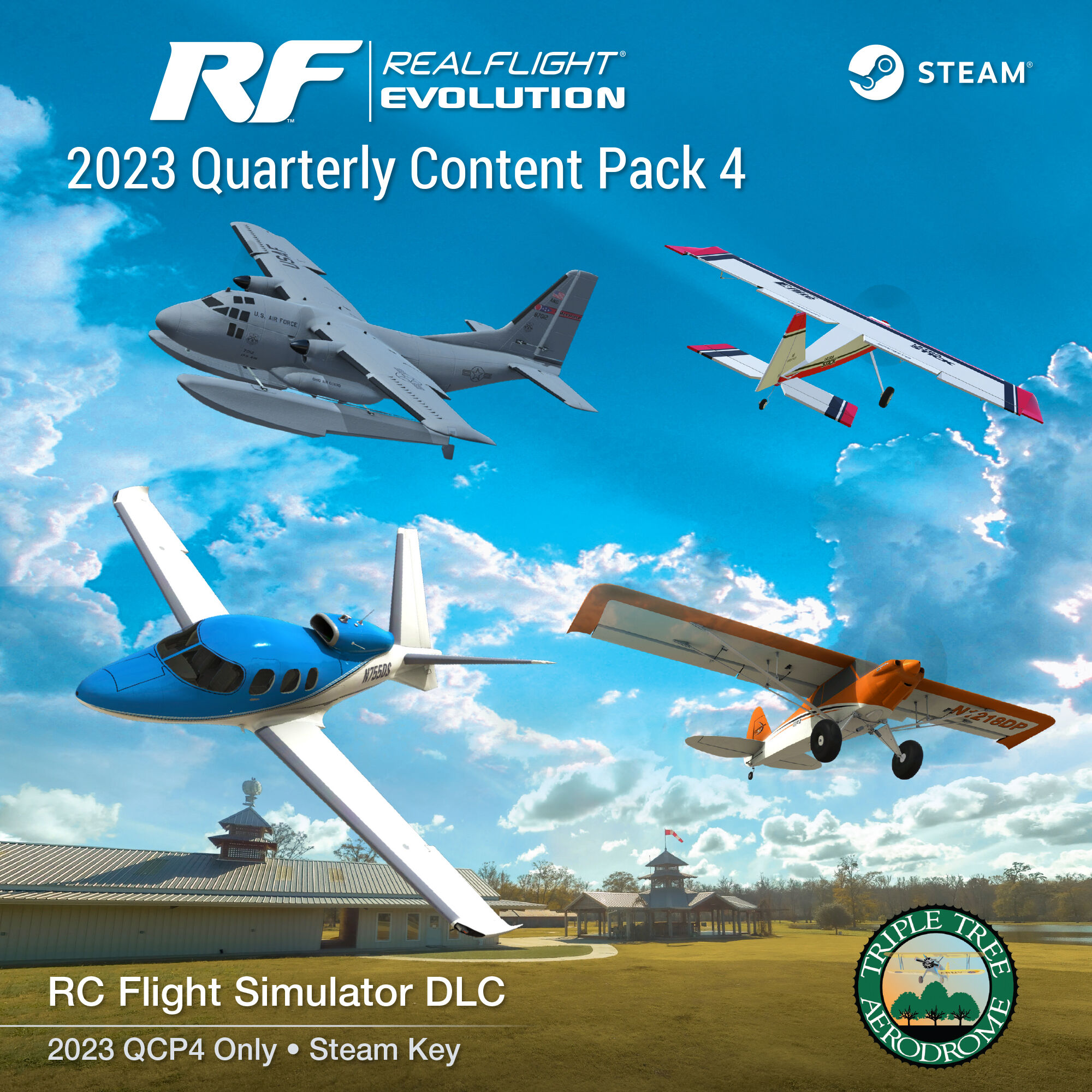 RealFlight RealFlight Evolution 2023 Quarterly Content Pack 4