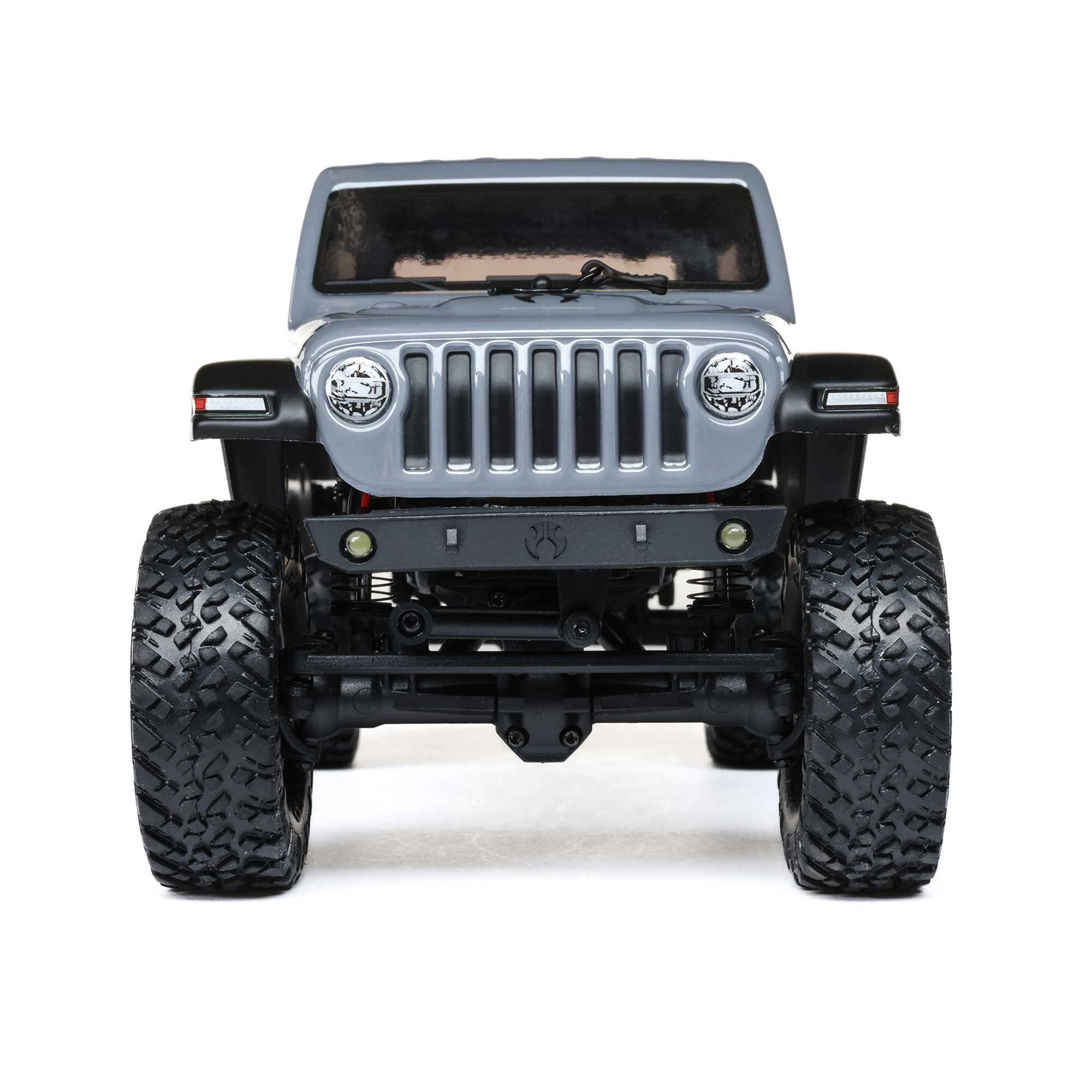 Axial 1/24 SCX24 2019 Jeep Wrangler JLU CRC 4X4 RTR Brushed Rock Crawler (Battery & Charger Included), Gray