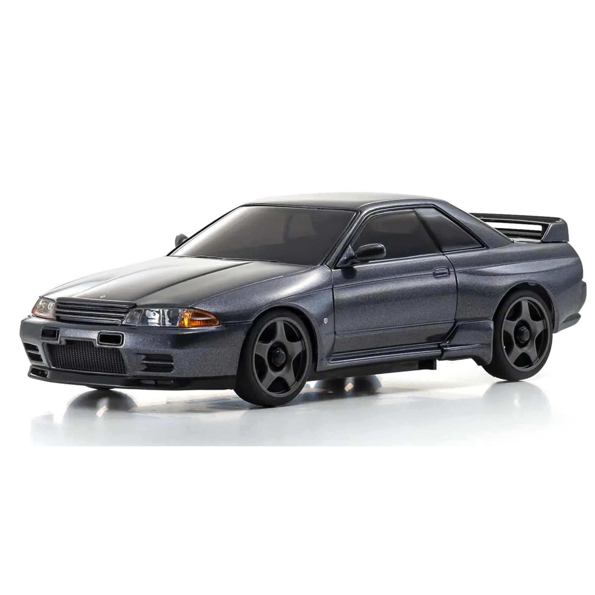 Kyosho 1/28 Nissan Skyline GT-R Nismo (R32) MINI-Z AWD RTR, Gun Metal