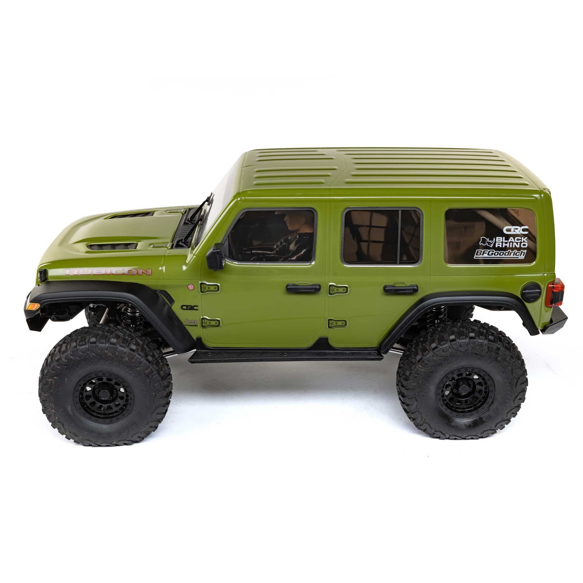 Axial 1/6 SCX6 Jeep JLU Wrangler 4X4 RTR Brushed Rock Crawler, Green
