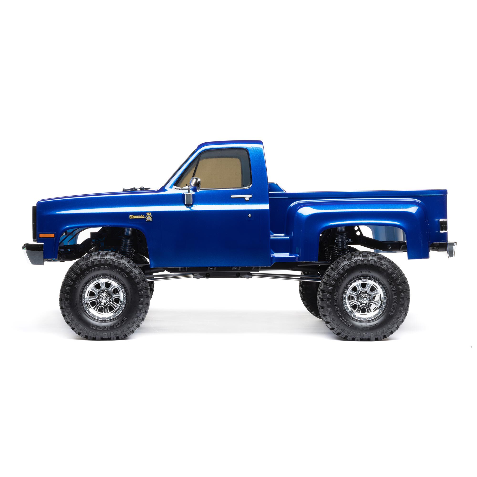 Axial 1/10 SCX10 III Base Camp 1982 Chevrolet K10 4X4 RTR Brushed Rock Crawler, Blue