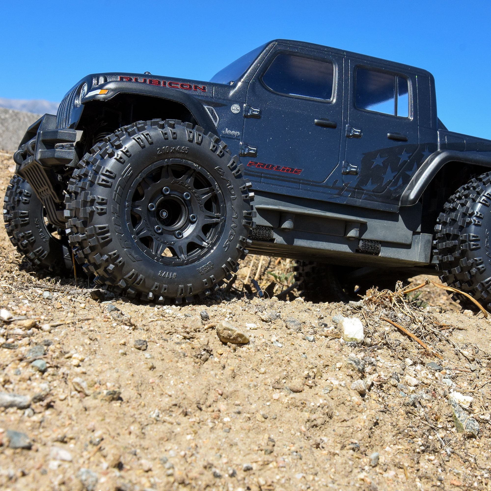 Pro-Line Racing 1/10 Badlands F/R 2.8" MT Tires Mounted 12mm/14mm Black Raid (2)