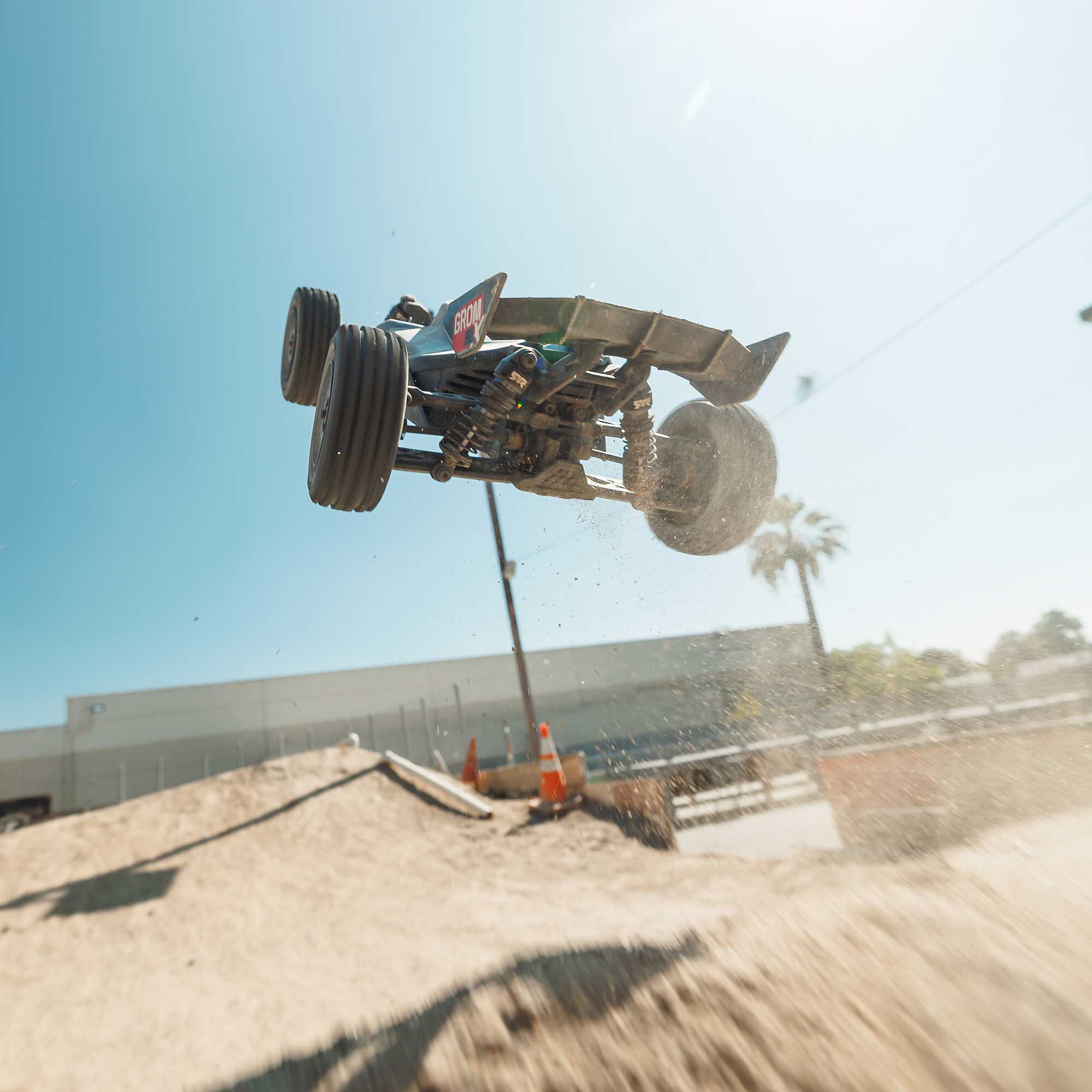 ARRMA 1/14 TYPHON GROM 223S DSC 4X4 RTR Brushless Buggy, Blue (Battery & Charger Included)