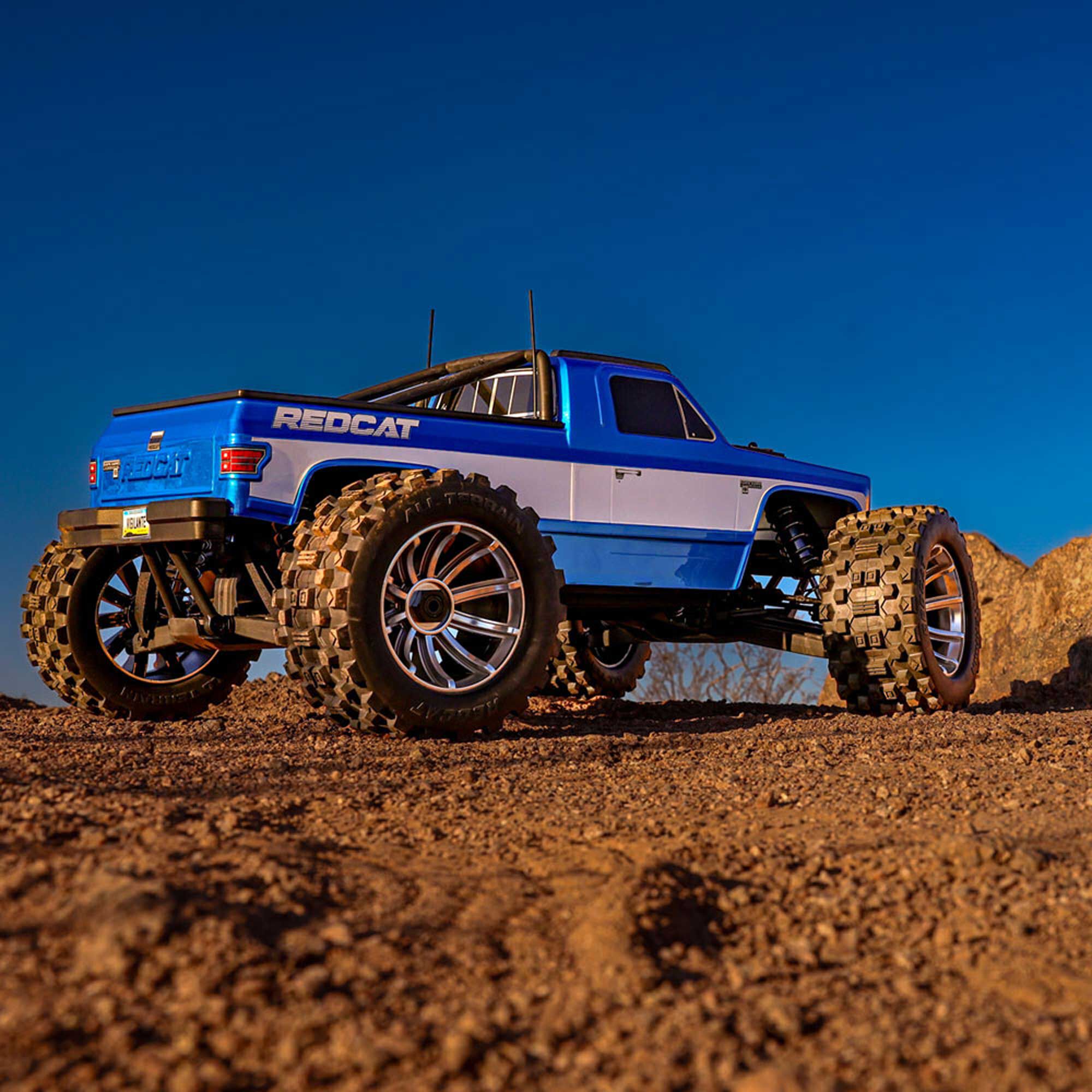 Redcat Racing 1/5 Vigilante 4x4 8S Brushless Electric Monster Truck RTR, Blue
