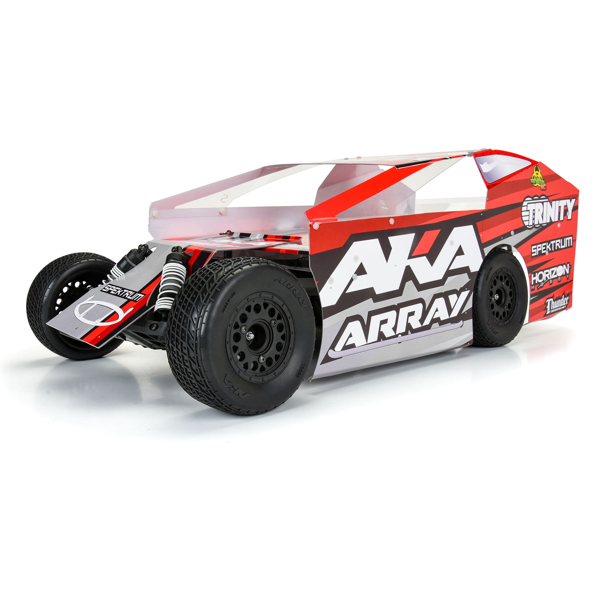 AKA PRODUCTS, INC. 1/10 Array Clay F/R 2.2"/3.0" Short Course Tires (2)