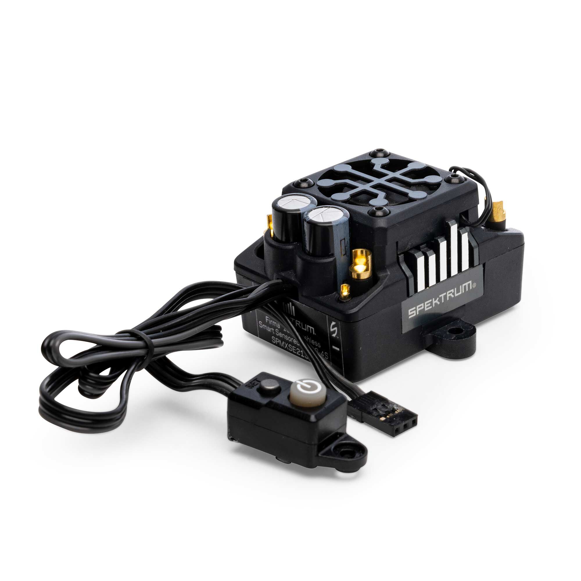 Spektrum Accessories Firma 130A Black Edition Sensored Brushless Smart ESC, 2S-4S