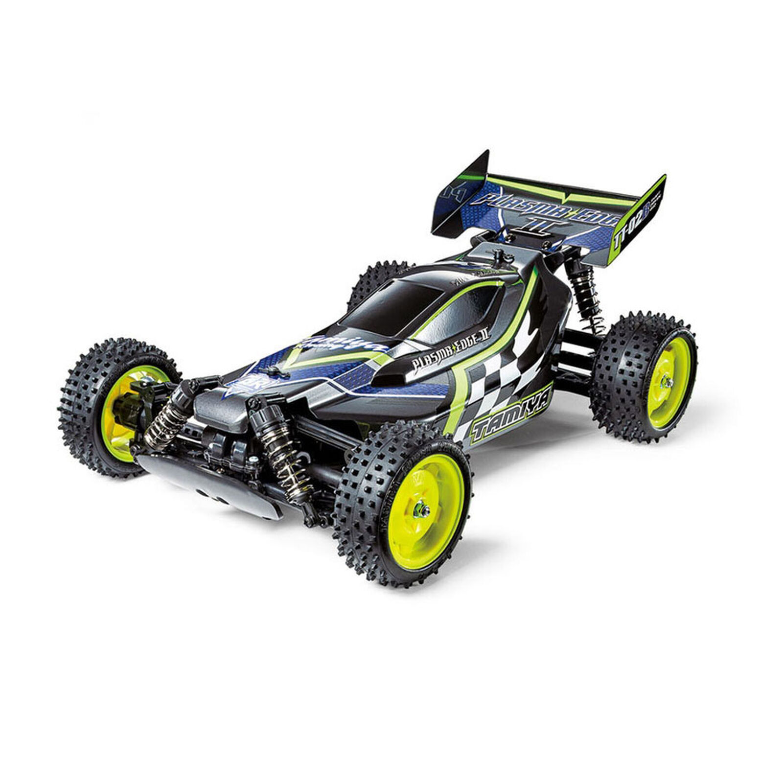 Tamiya 1/10 Plasma Edge II TT-02B Off-Road Buggy Kit, Gun Metal