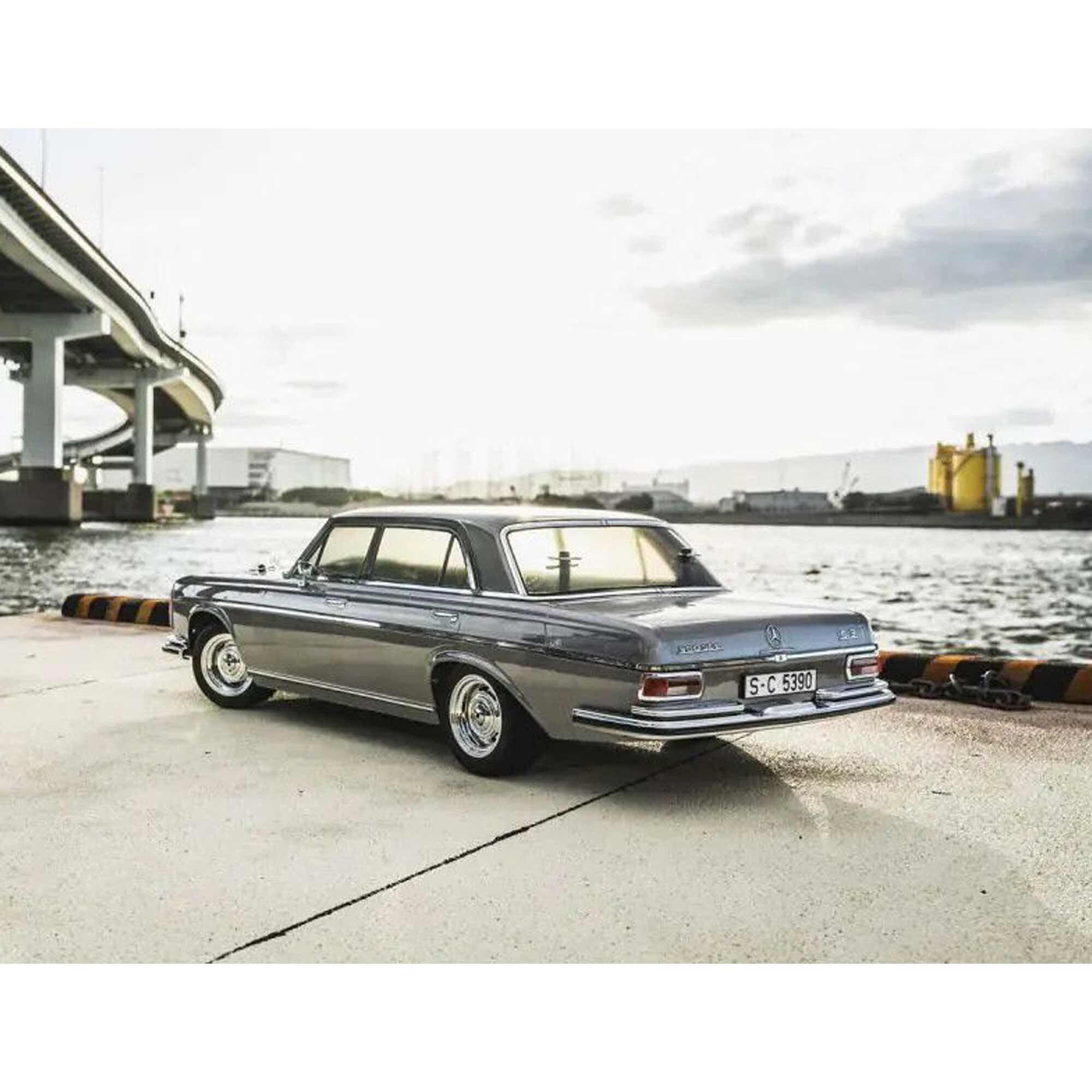 Kyosho 1/10 1971 Mercedes-Benz 300 SEL 6.3 Fazer Mk2 FZ02 Brushed 4x4 On-Road Touring RTR, Beige Gray