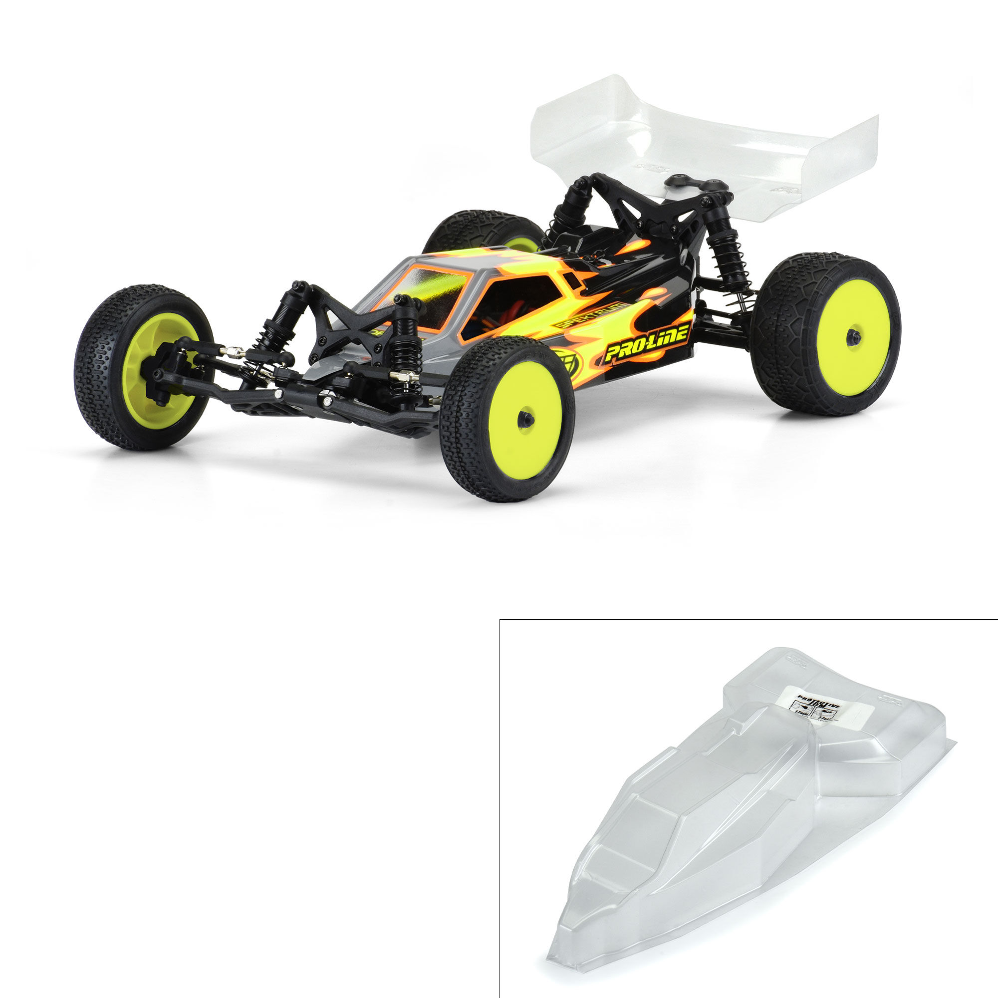 Pro-Line Racing 1/16 Axis Light Weight Clear Body: Losi Mini-B