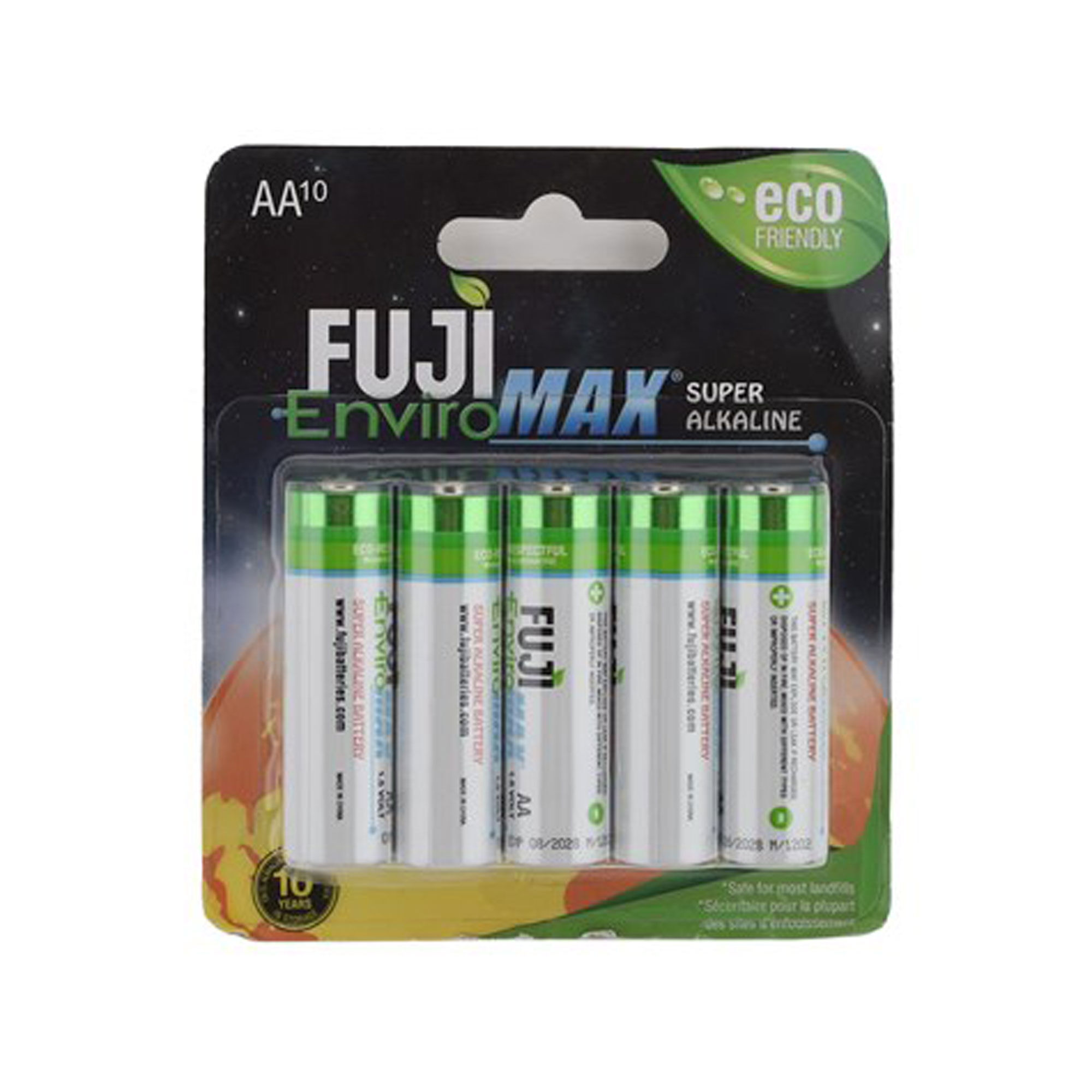 Fuji Novel Batteries AA Alkaline Battery (10)