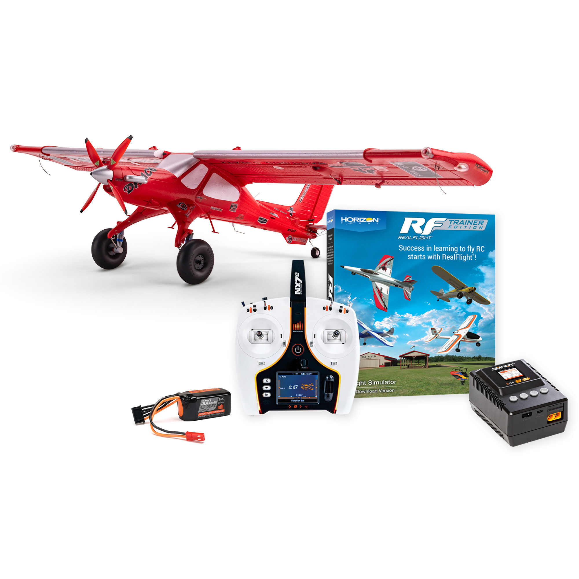 E-flite Micro DRACO 800mm BNF Basic Ultimate Combo