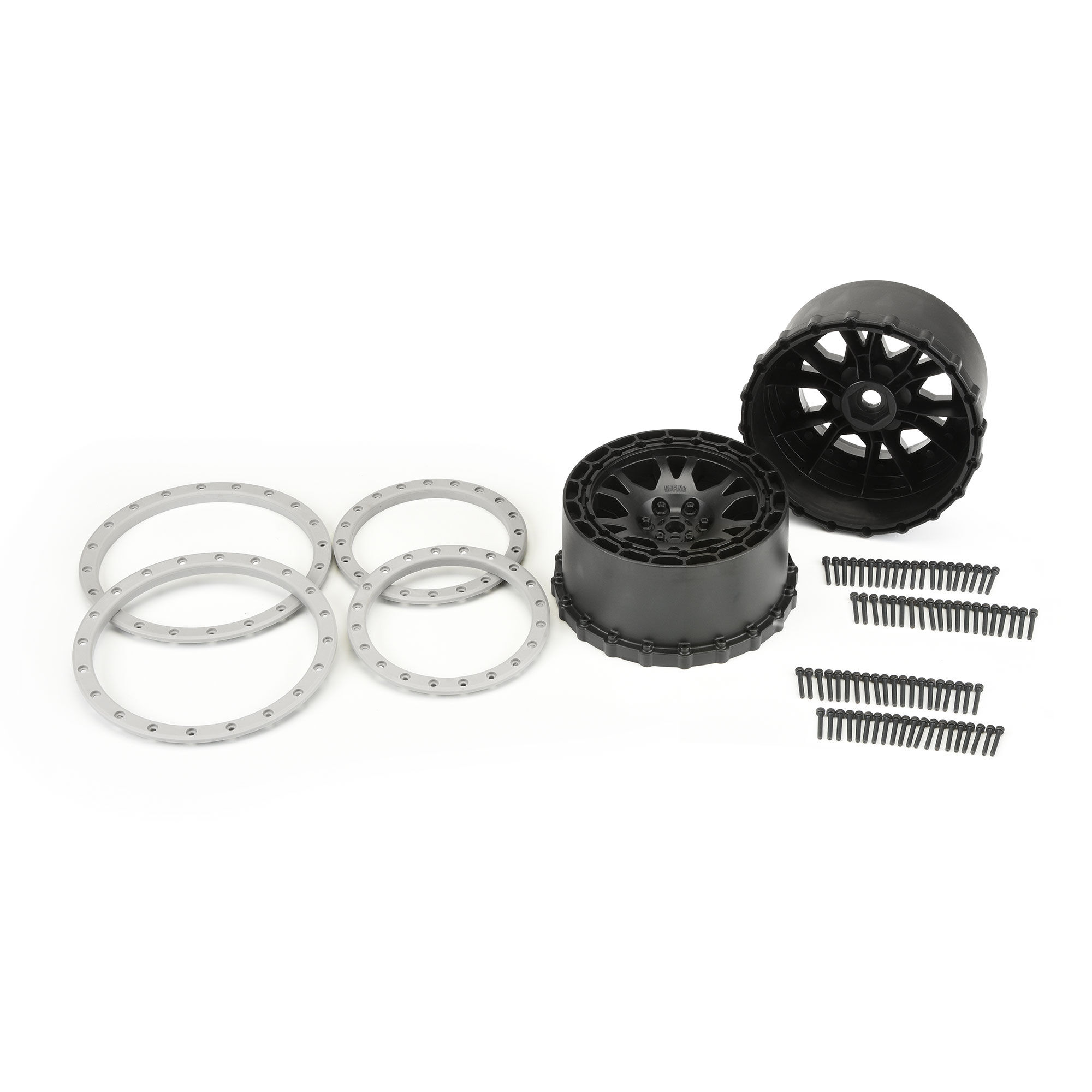 Pro-Line Racing 1/5 Impulse Pro-Loc Front/Rear 24mm X-MAXX Wheels (2) Black/Gray