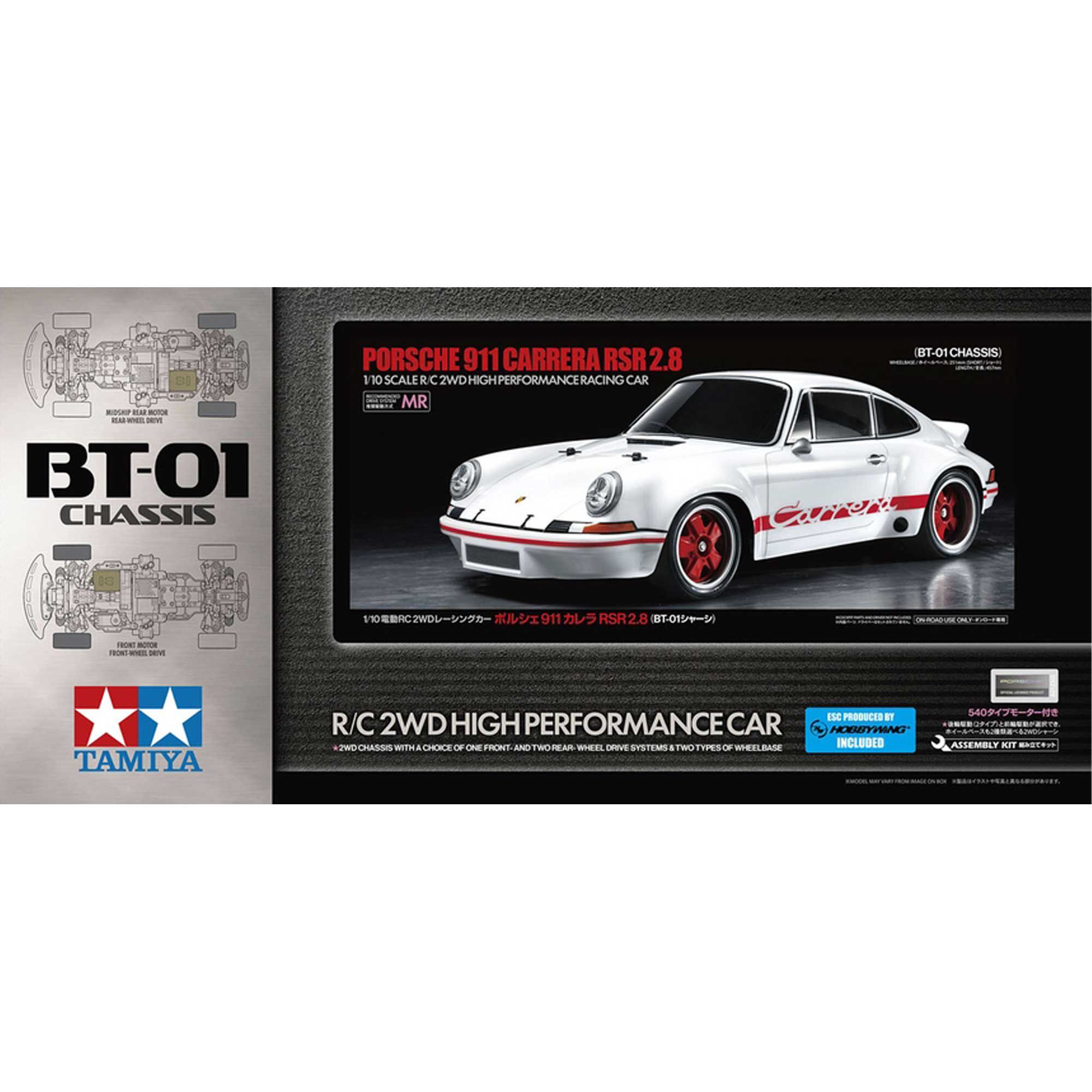 Tamiya 1/10 Porsche 911 Carrera RSR 2.8 BT-01 2WD Touring Car Kit