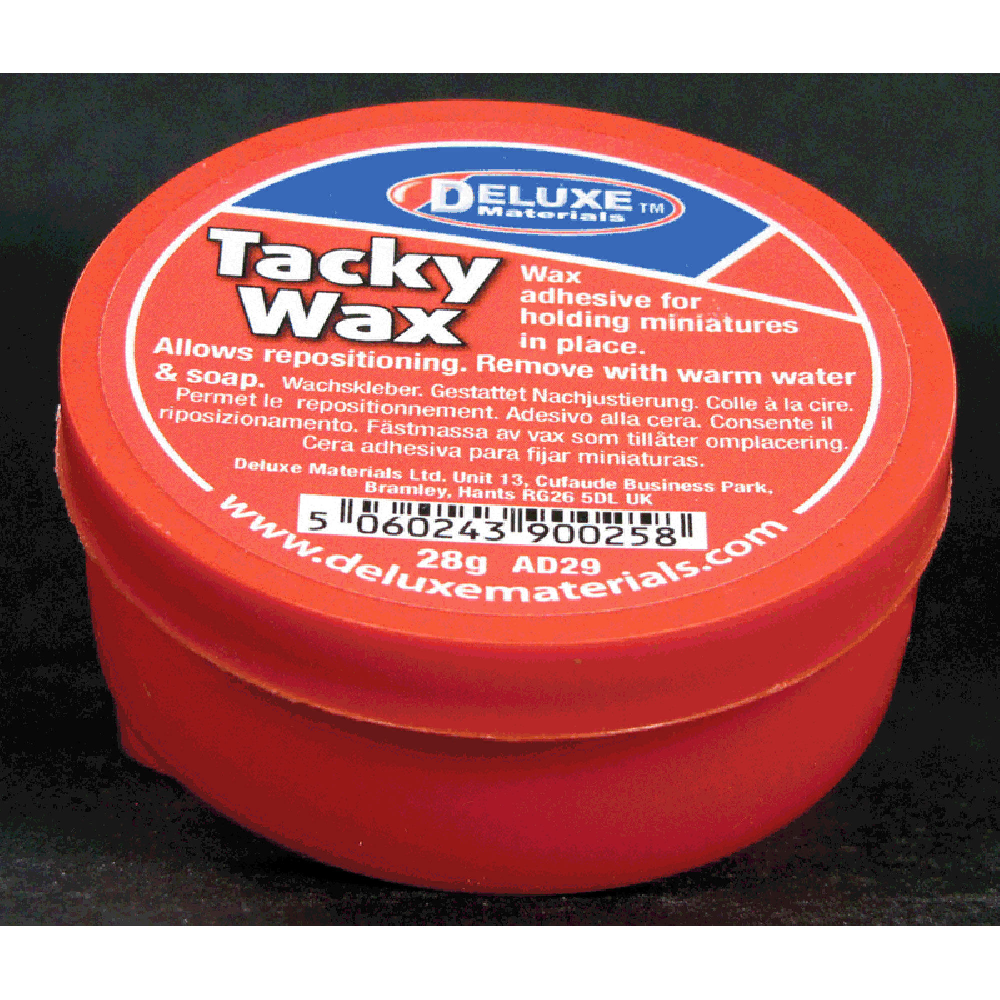 Deluxe Materials Tacky Wax: 28g