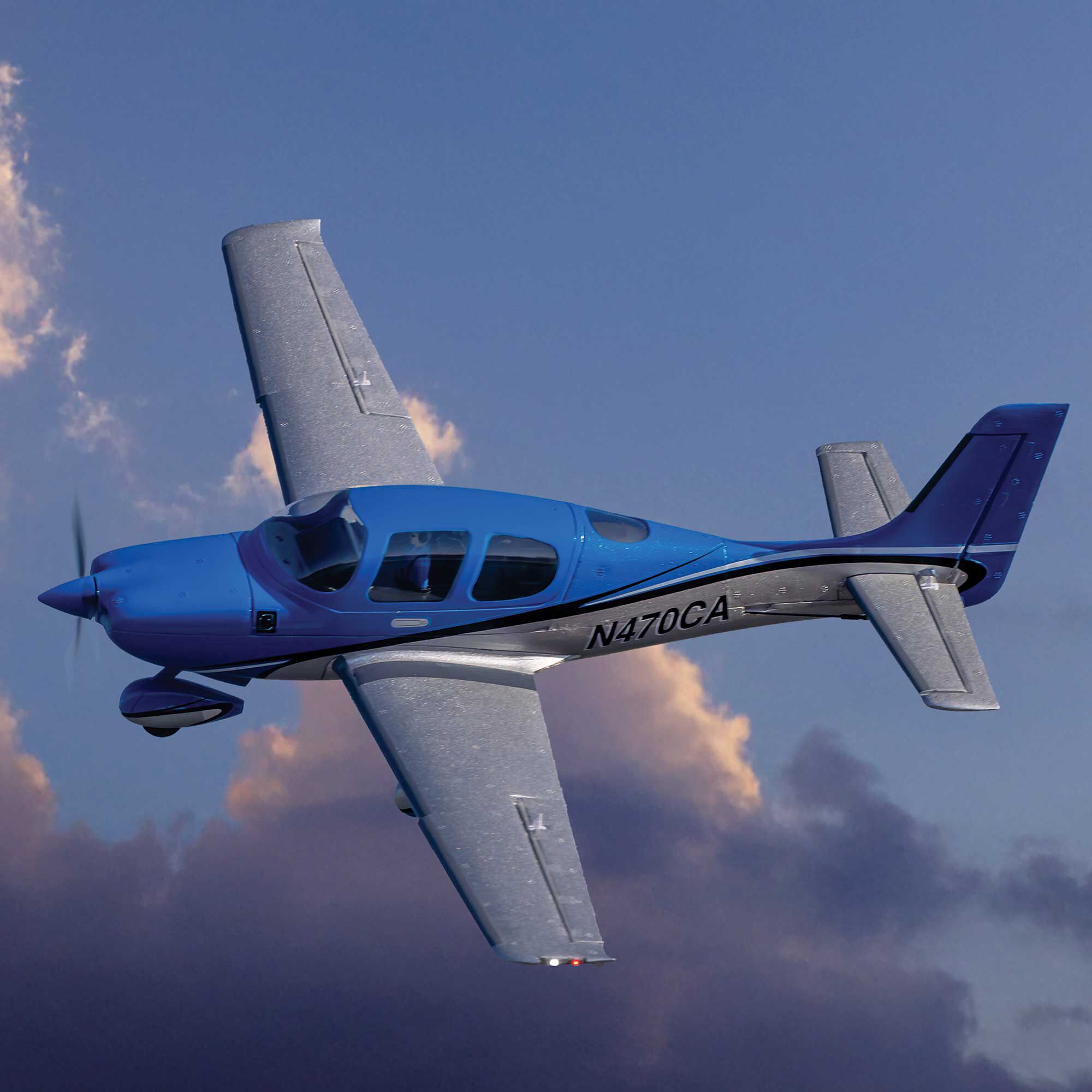 E-flite UMX Cirrus SR22T BNF Basic with AS3X and SAFE Select