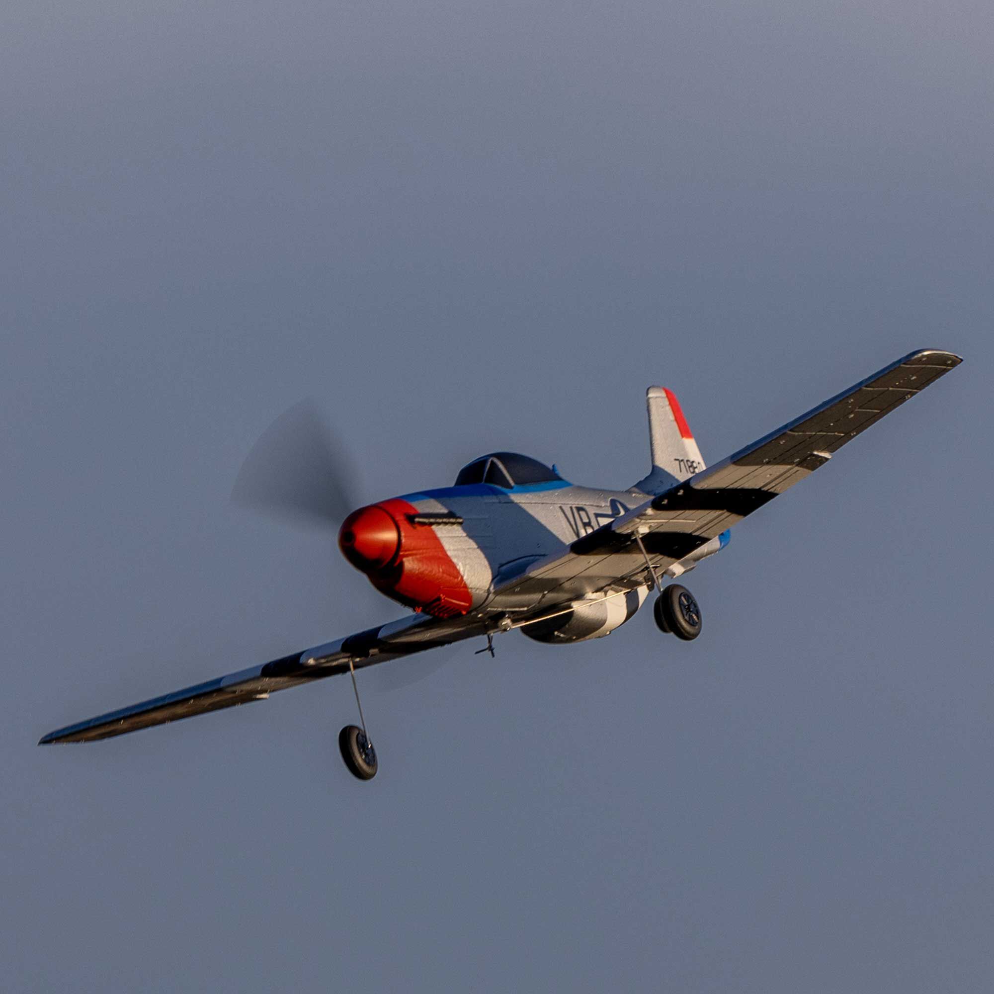 HobbyZone P-51D Mustang 450mm RTF with SAFE