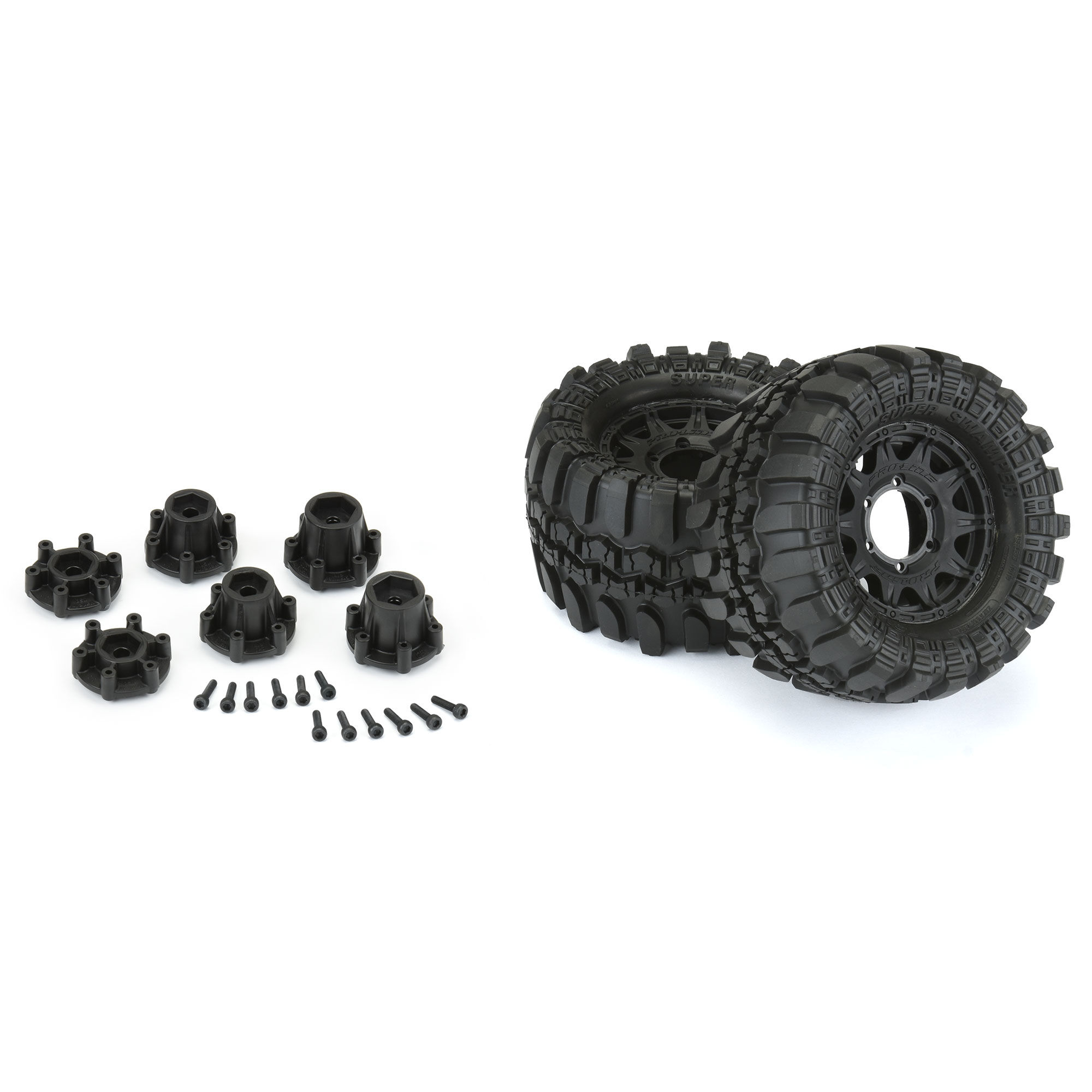 Pro-Line Racing 1/10 Interco Super Swamper F/R 2.8" MT Tires MTD 12mm/14mm Raid (2)