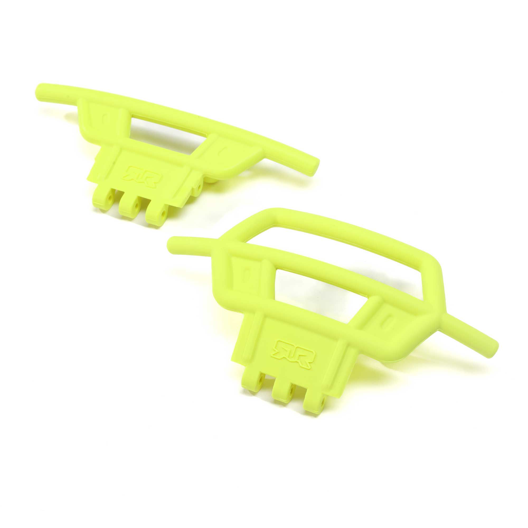 ARRMA MT Bumper Set, Fluorescent Yellow