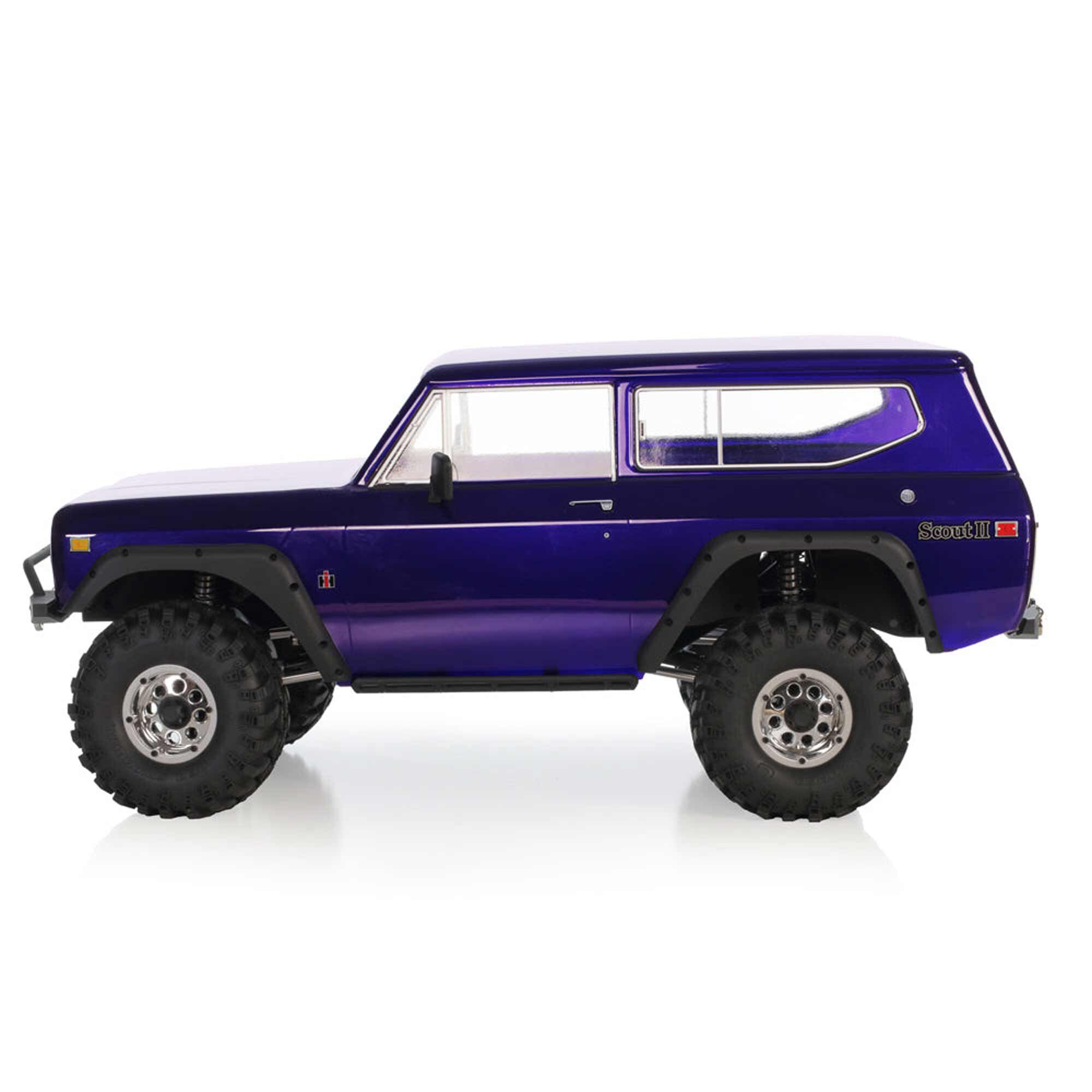 Redcat Racing 1/10 Gen8 V2 International Harvester Scout II Brushed 4X4 Crawler RTR, Purple