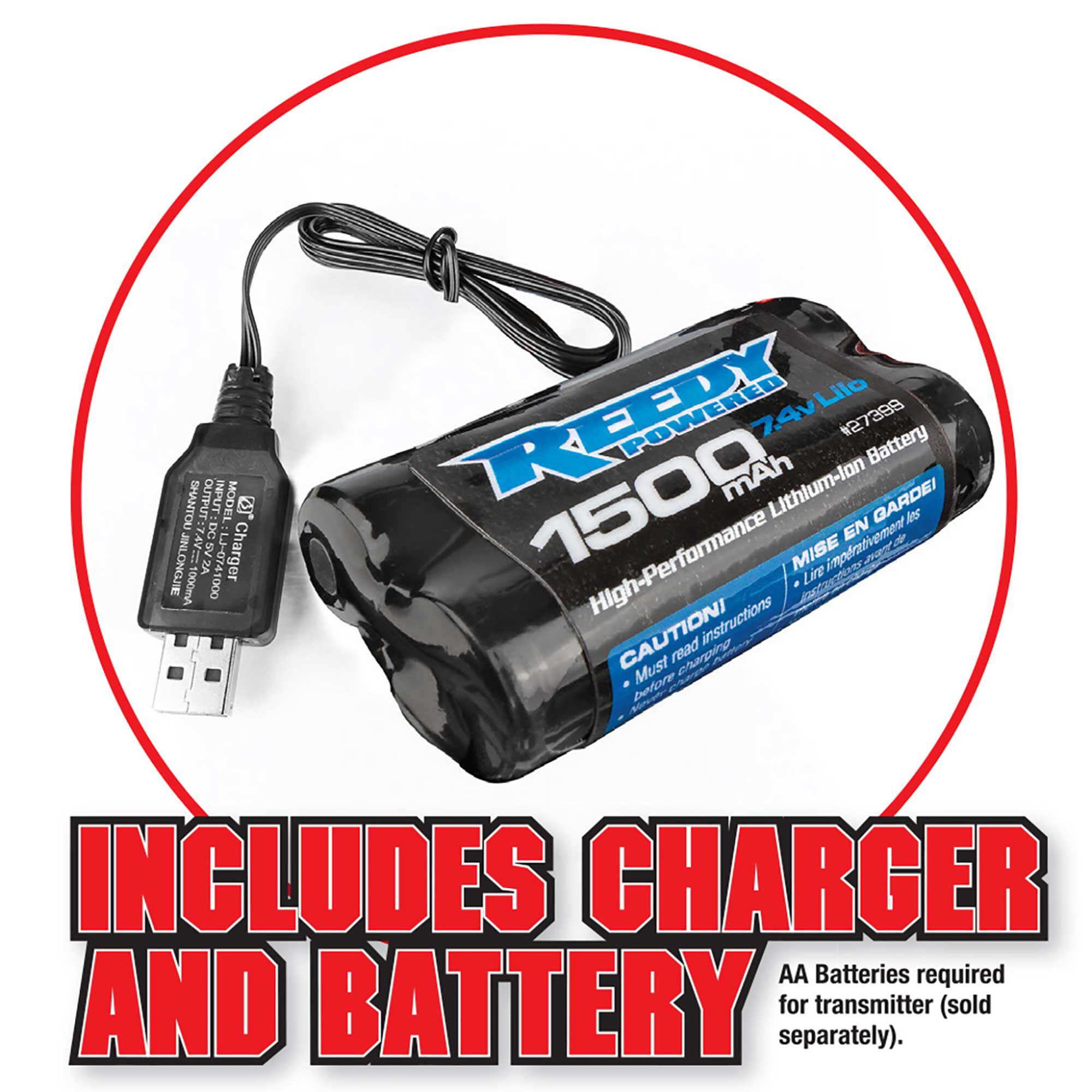 Team Associated 1/12 MT12+ Lux 4x4 Monster Truck RTR