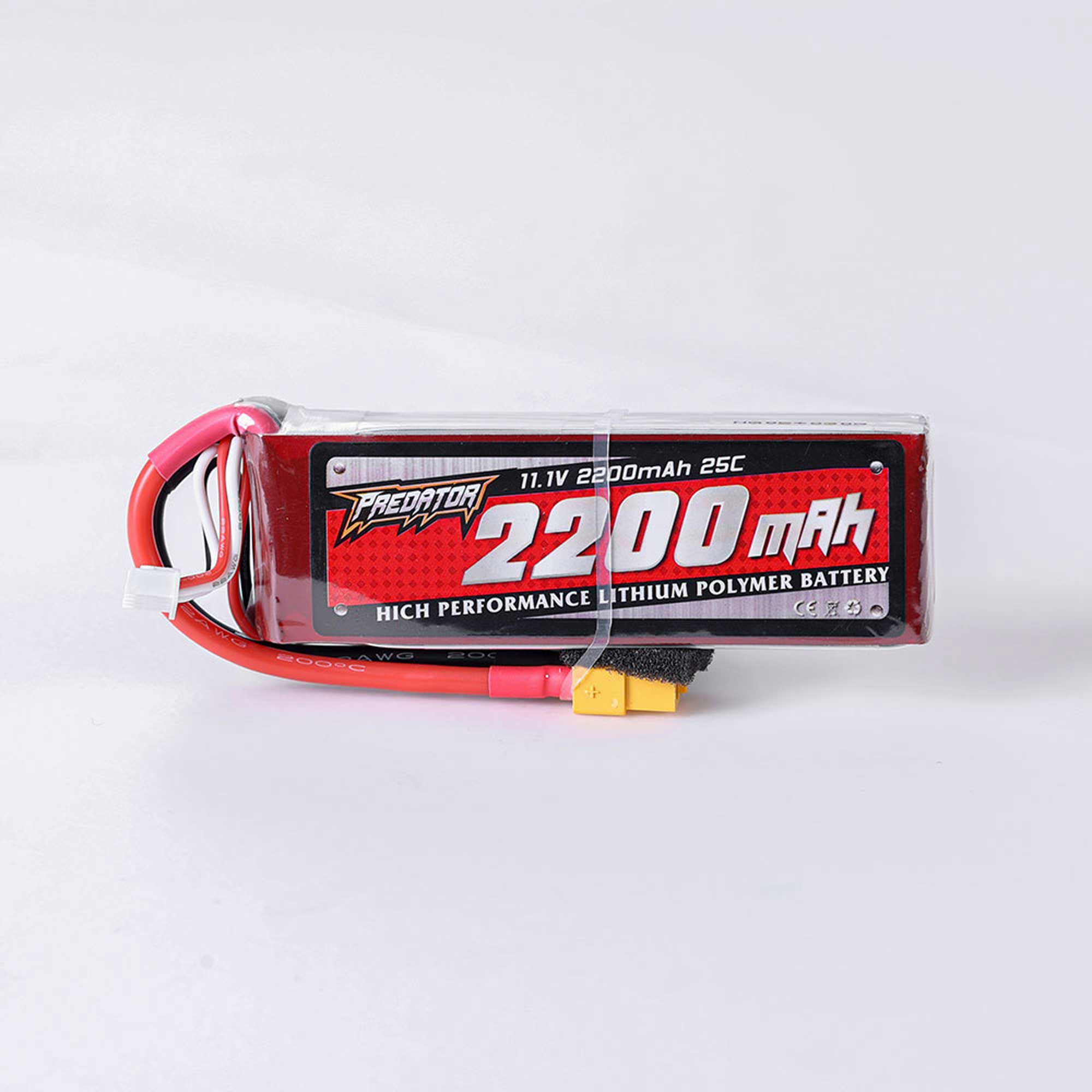 FMS 3S 11.1V 2200mAh 25C LiPo: XT60 Connector