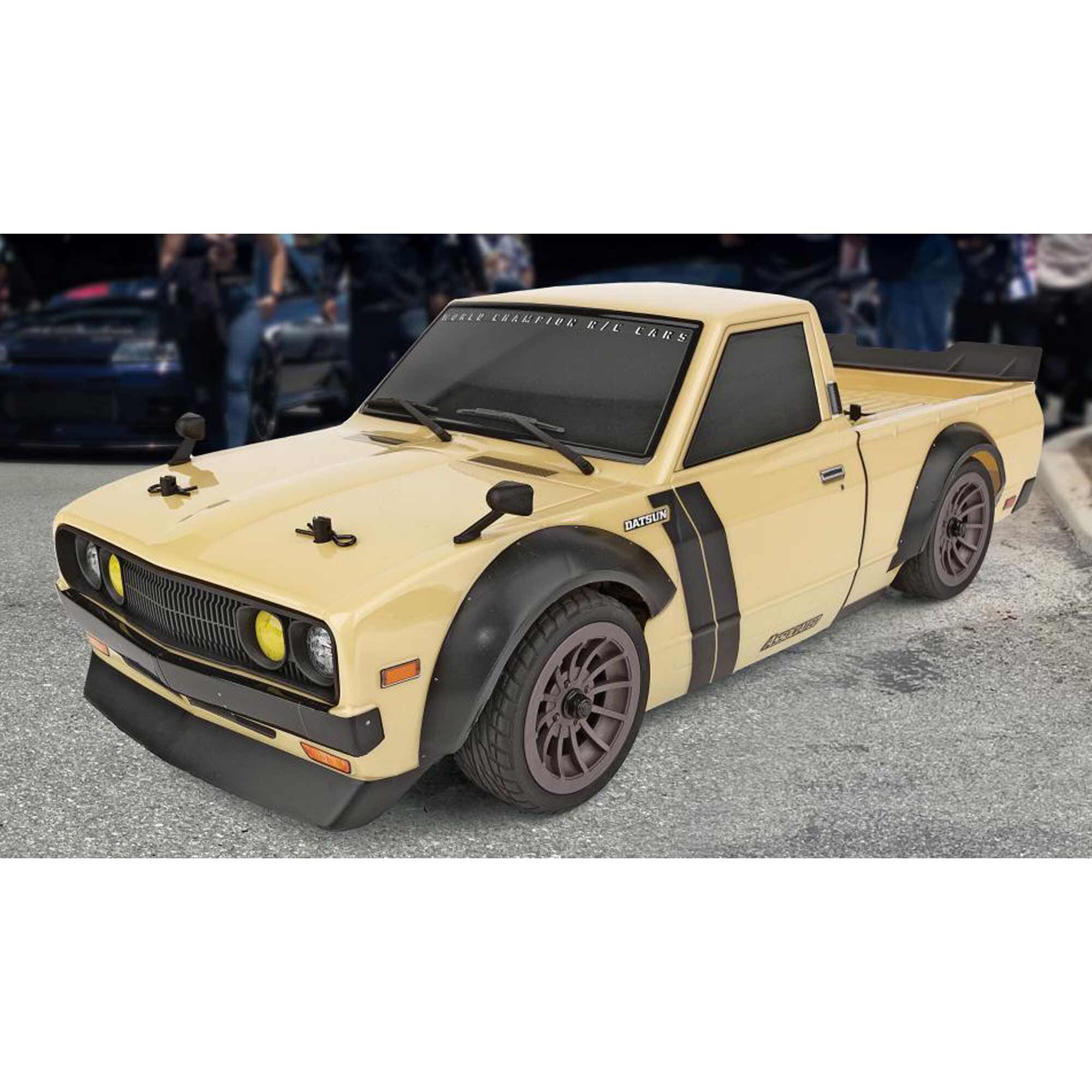 Team Associated 1/10 Apex2 Sport Datsun 620 RTR, LiPo Combo