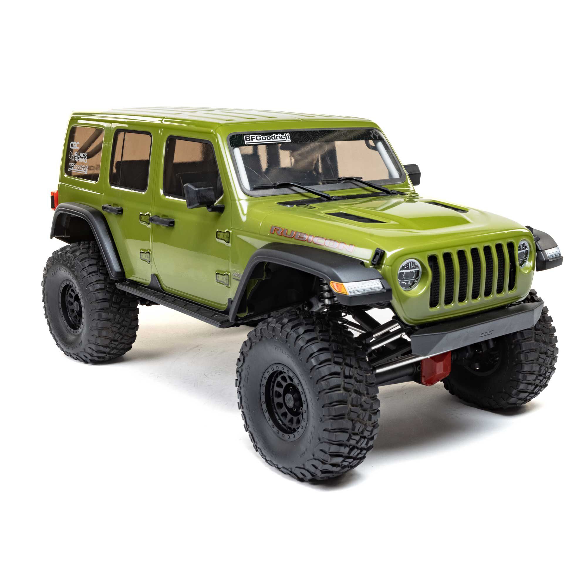 Axial 1/6 SCX6 Jeep JLU Wrangler 4X4 RTR Brushed Rock Crawler, Green