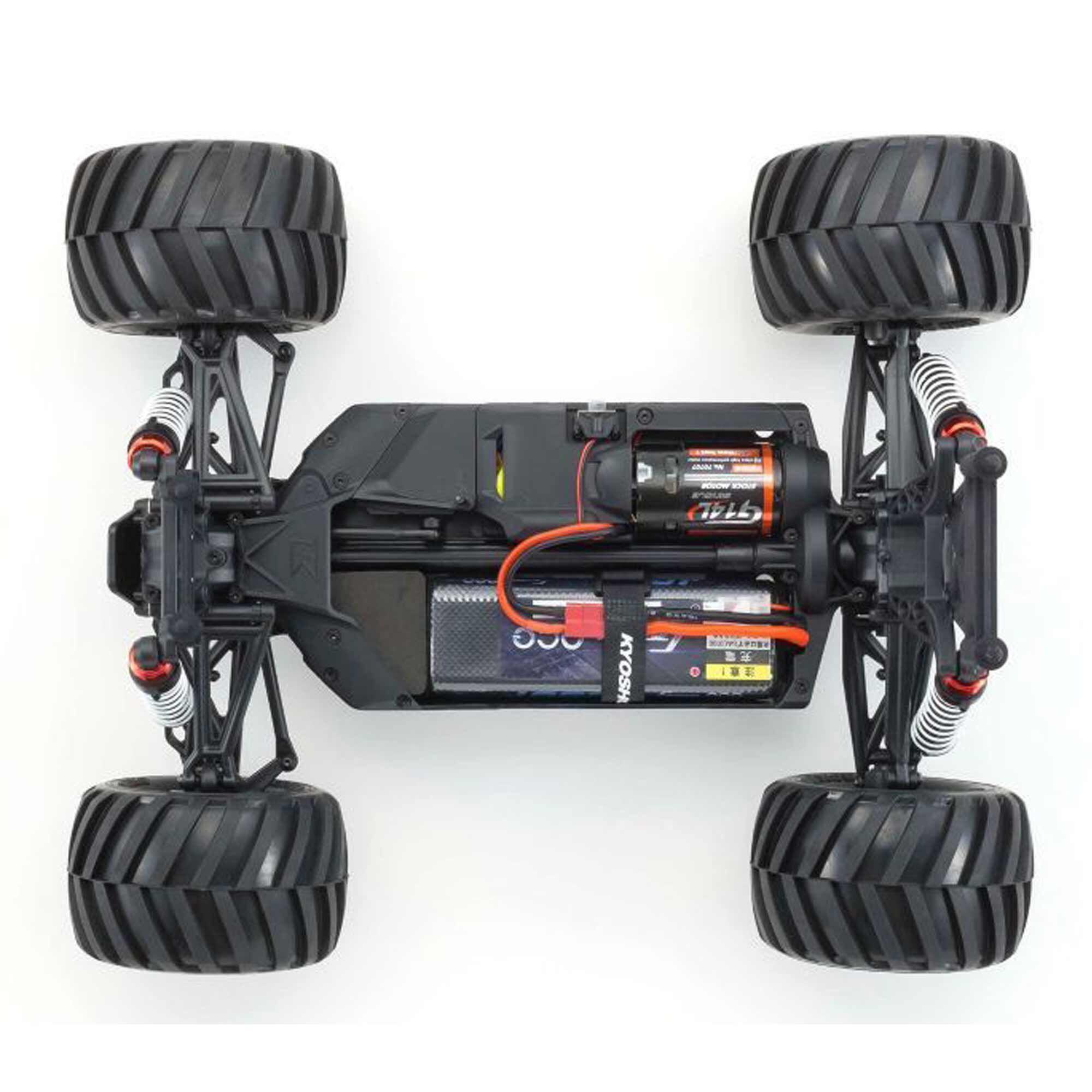 Kyosho 1/10 Mad Van Fazer Mk2 FZ02L-BT Brushed 4x4 Monster Truck RTR, Purple