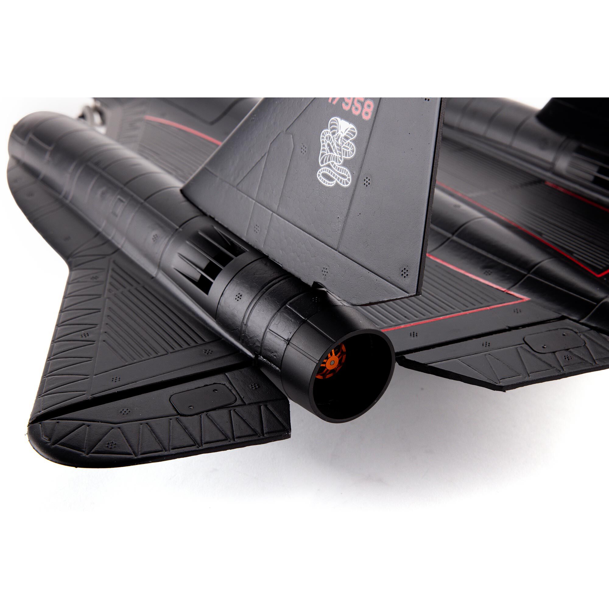 E-flite SR-71 Blackbird Twin 40mm EDF BNF Basic with AS3X and SAFE Select