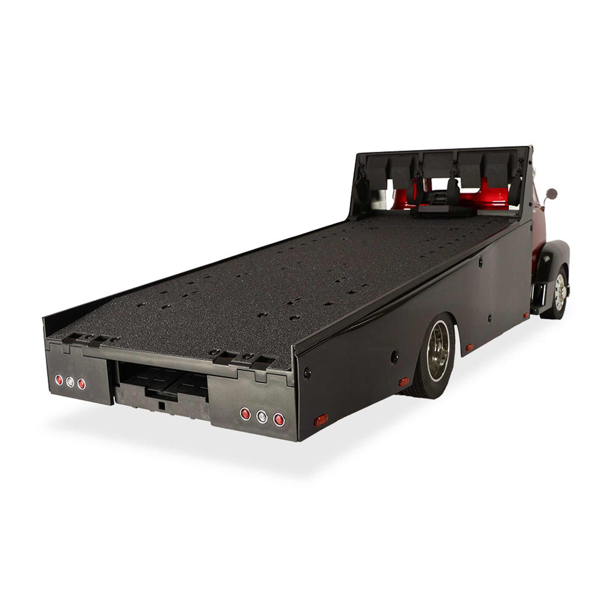 Redcat Racing 1/10 Custom 1953 Chevrolet Cab Over Engine Hauler RTR, Candy Red