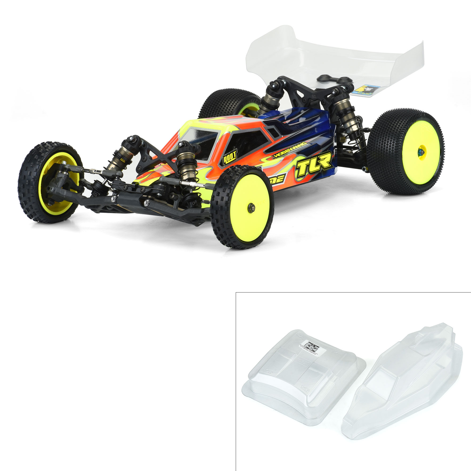 Pro-Line Racing 1/10 Axis Light Weight Clear Body: TLR 22 5.0