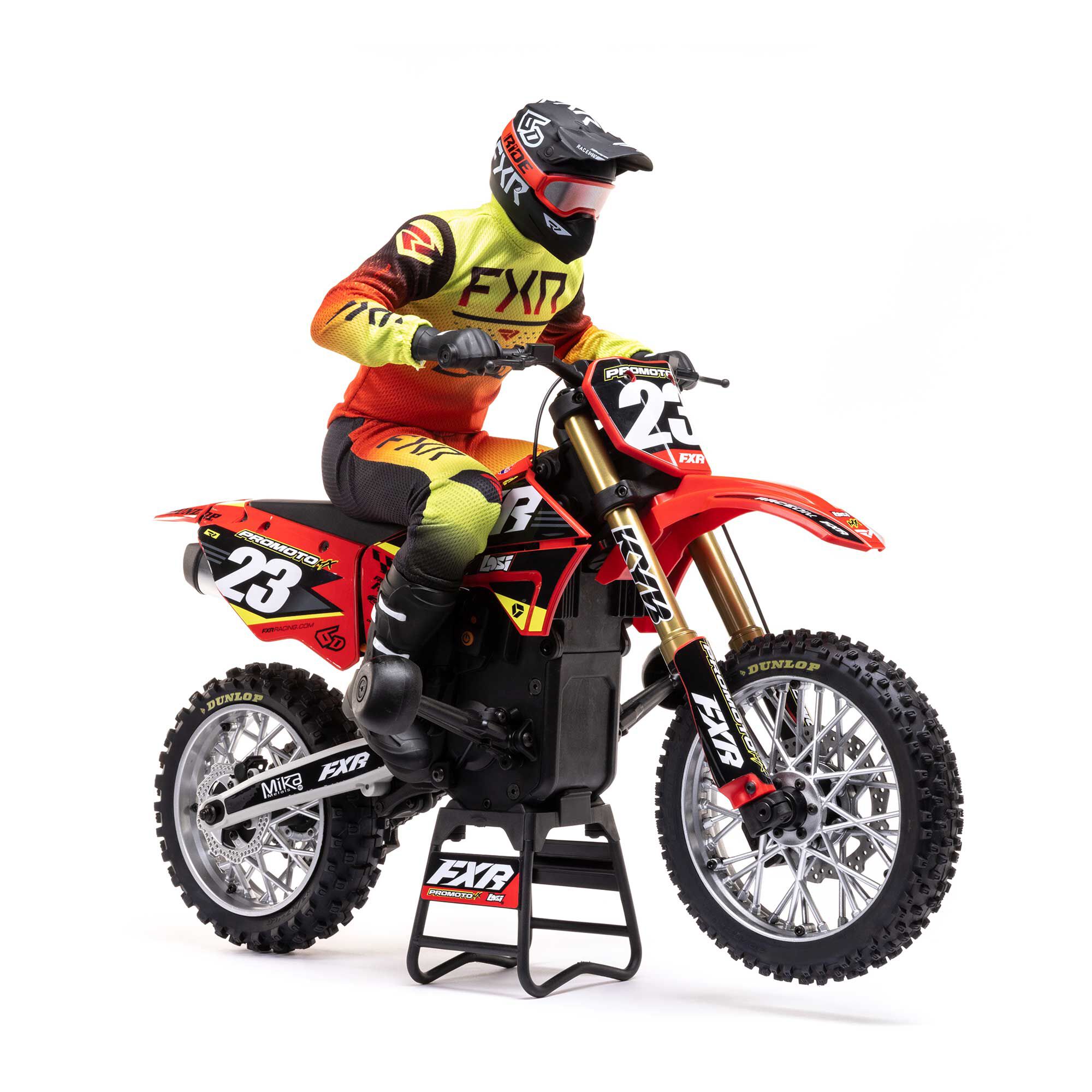 Losi 1/4 Promoto-MX FXR 2S RTR Brushless Motorcycle, Red