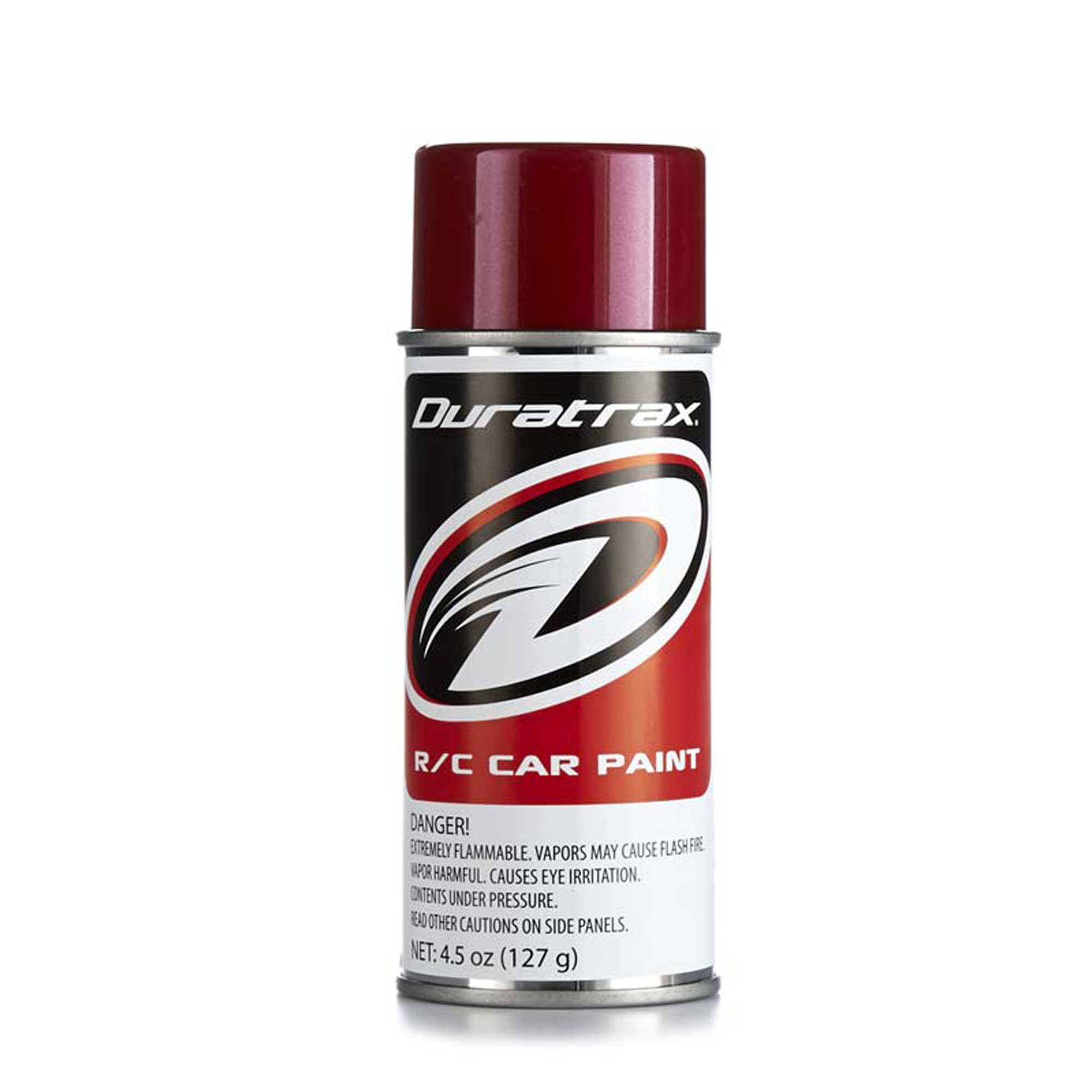 Duratrax Polycarb Spray, Metallic Red, 4.5 oz