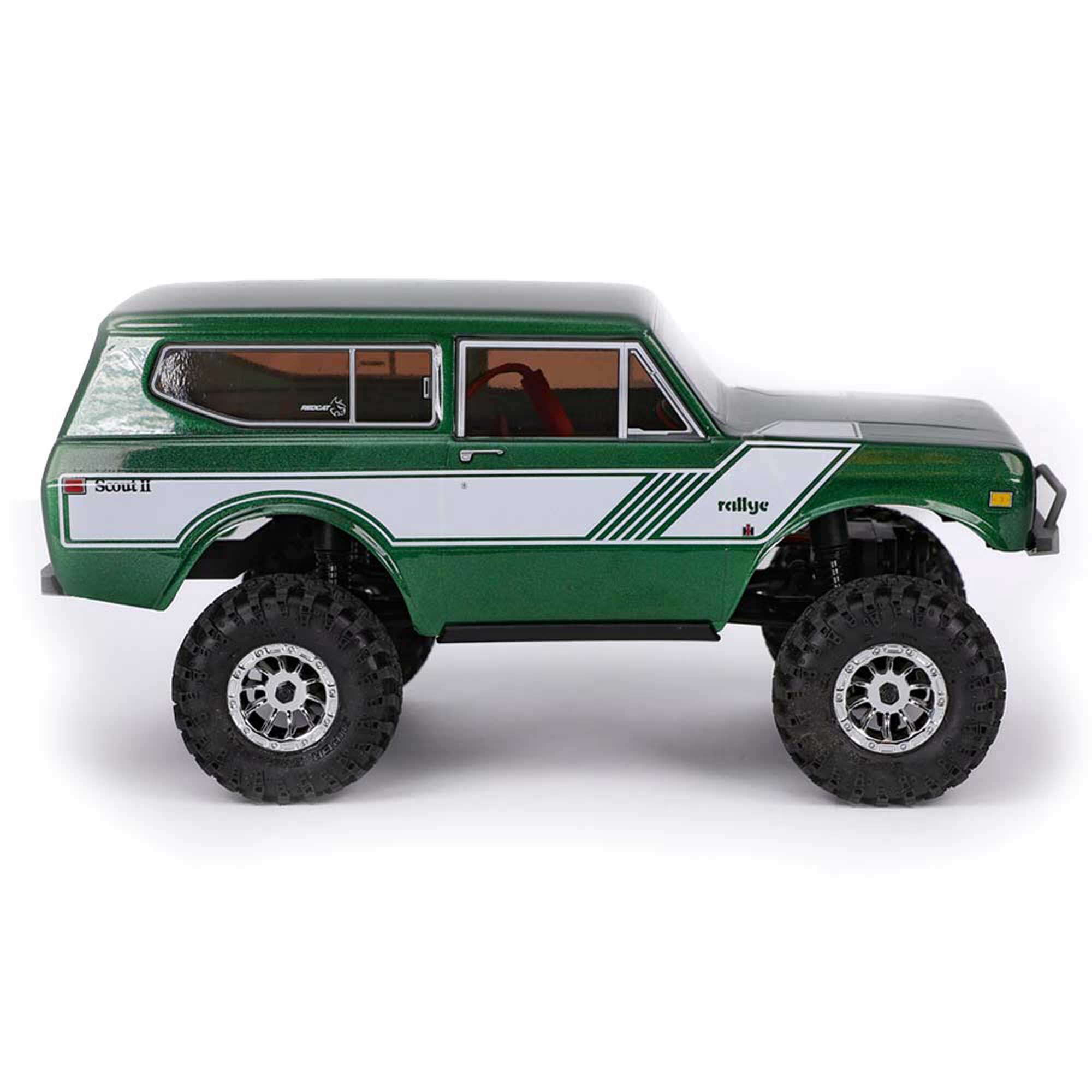 Redcat Racing 1/18 Ascent-18 International Scout II 4x4 Rock Crawler RTR, Green