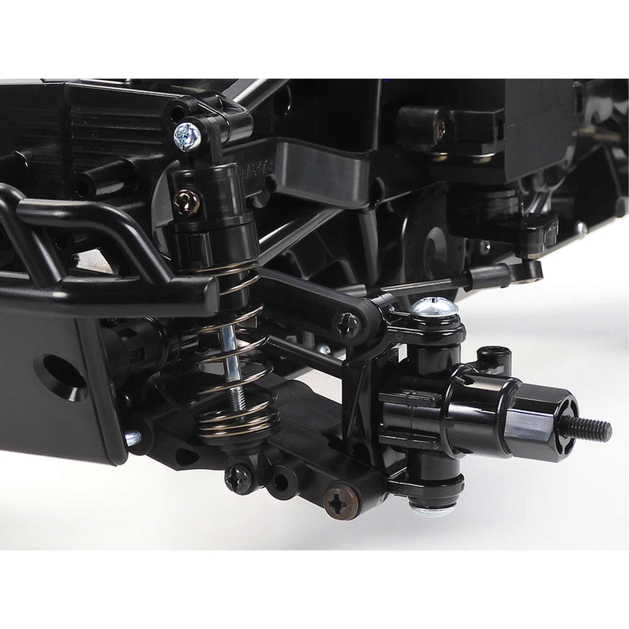 Tamiya 1/10 R/C Squash Van (Green & White Painted Body) (GF-02)