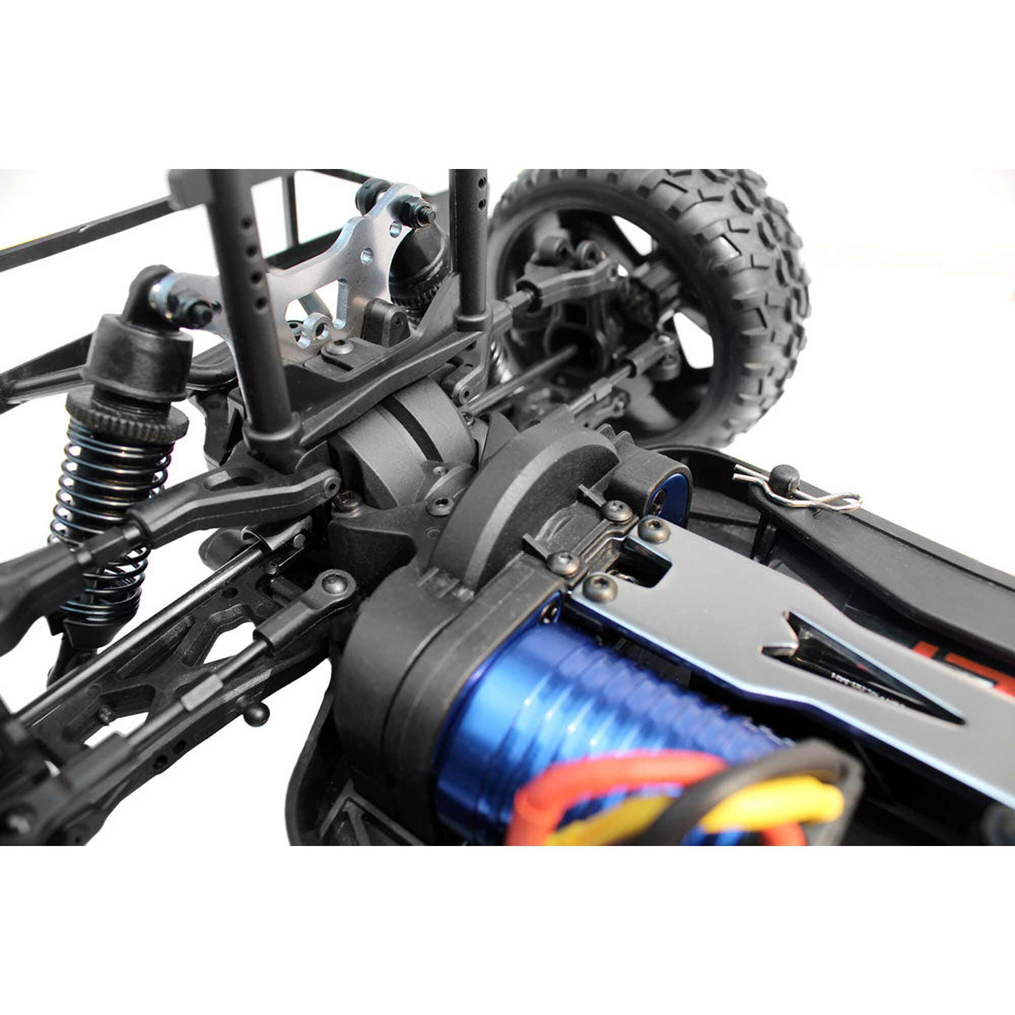 Redcat Racing 1/10 Blackout SC Pro 4WD Short Course Truck Brushless RTR, Red