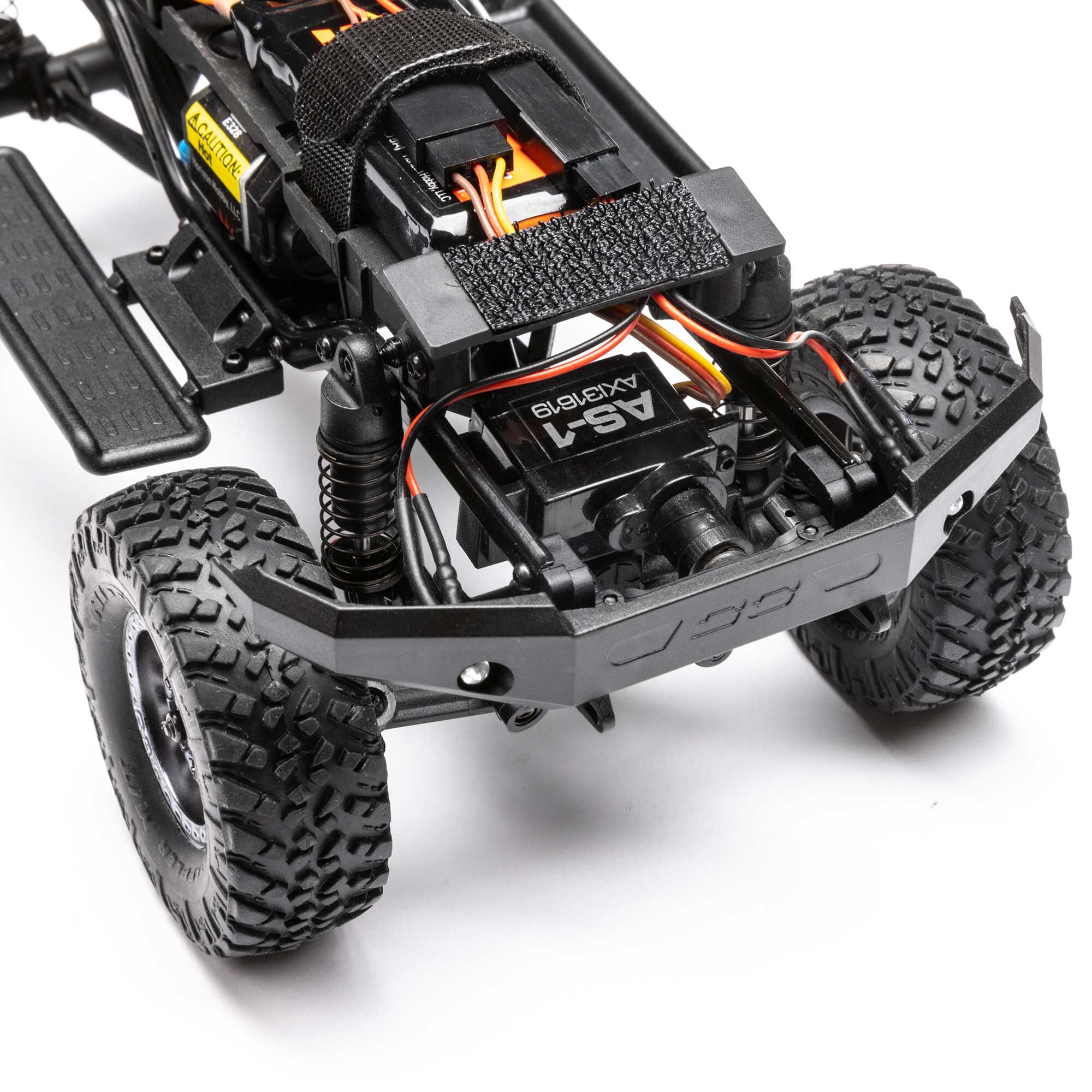 Axial 1/24 SCX24 Lexus GX 470 4X4 RTR Brushed Rock Crawler (Battery & Charger Included), White