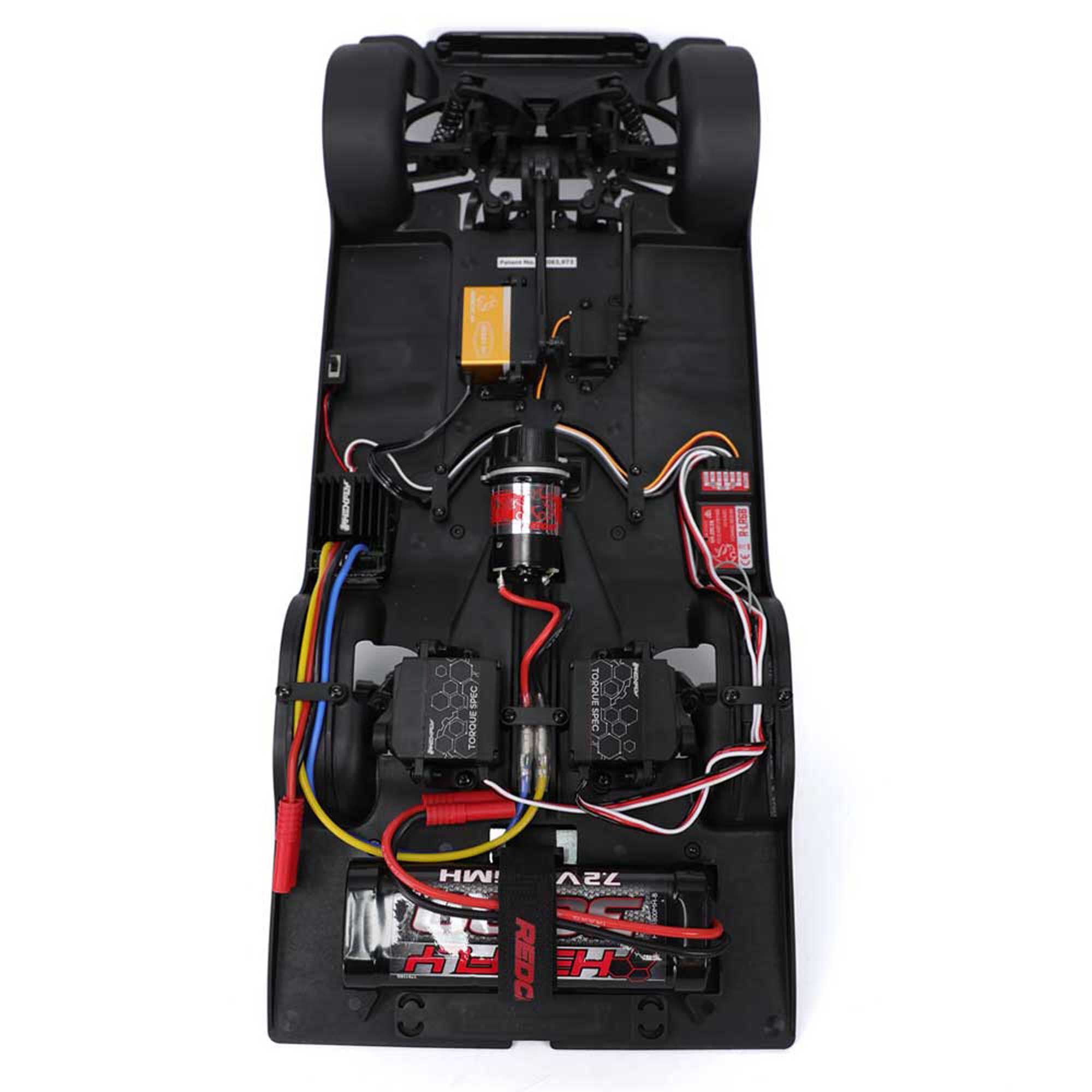 Redcat Racing 1/10 SixtyFour Chevrolet Impala Hopping Lowrider, Blue/White