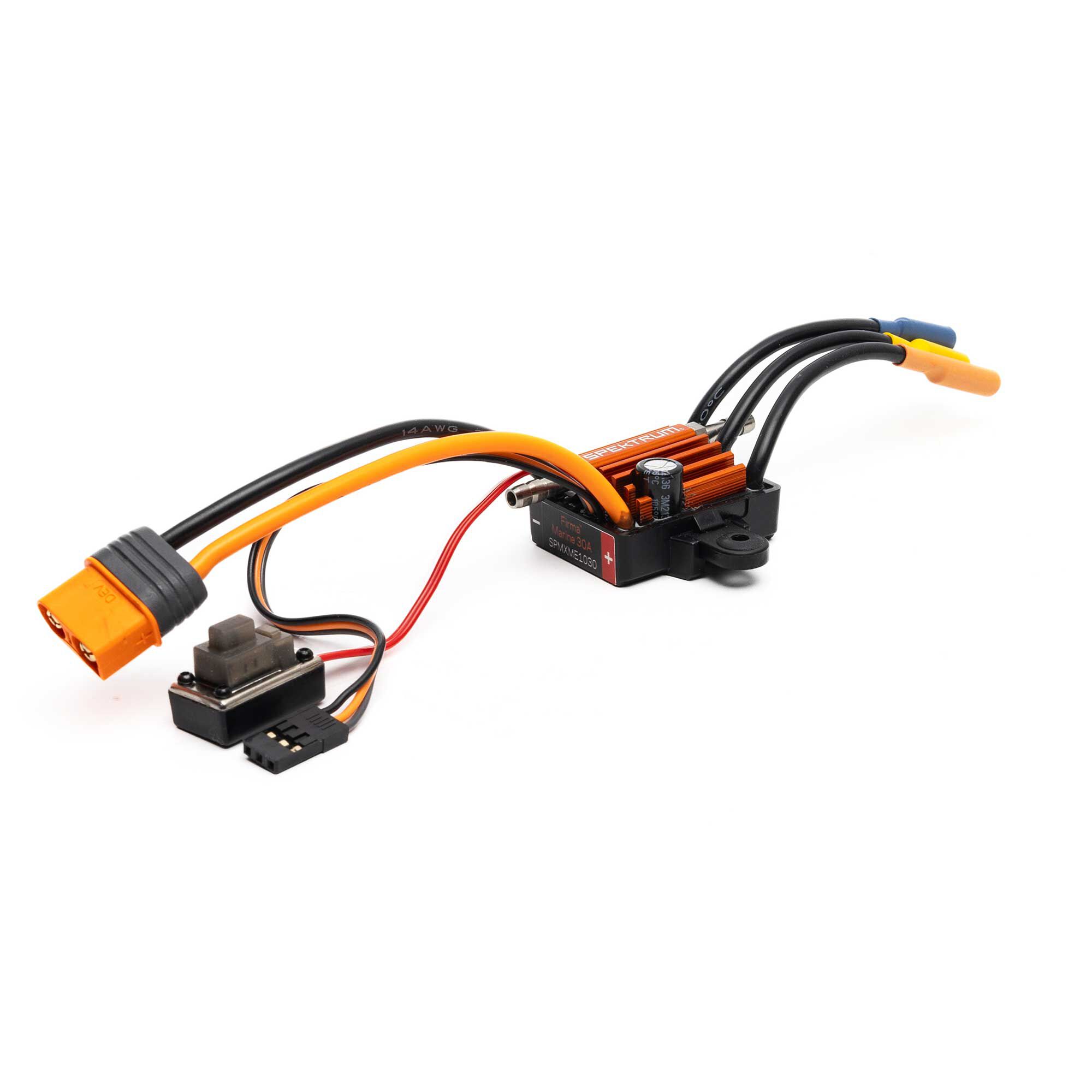 Spektrum Accessories Firma 30A Brushless 2S-3S Marine ESC