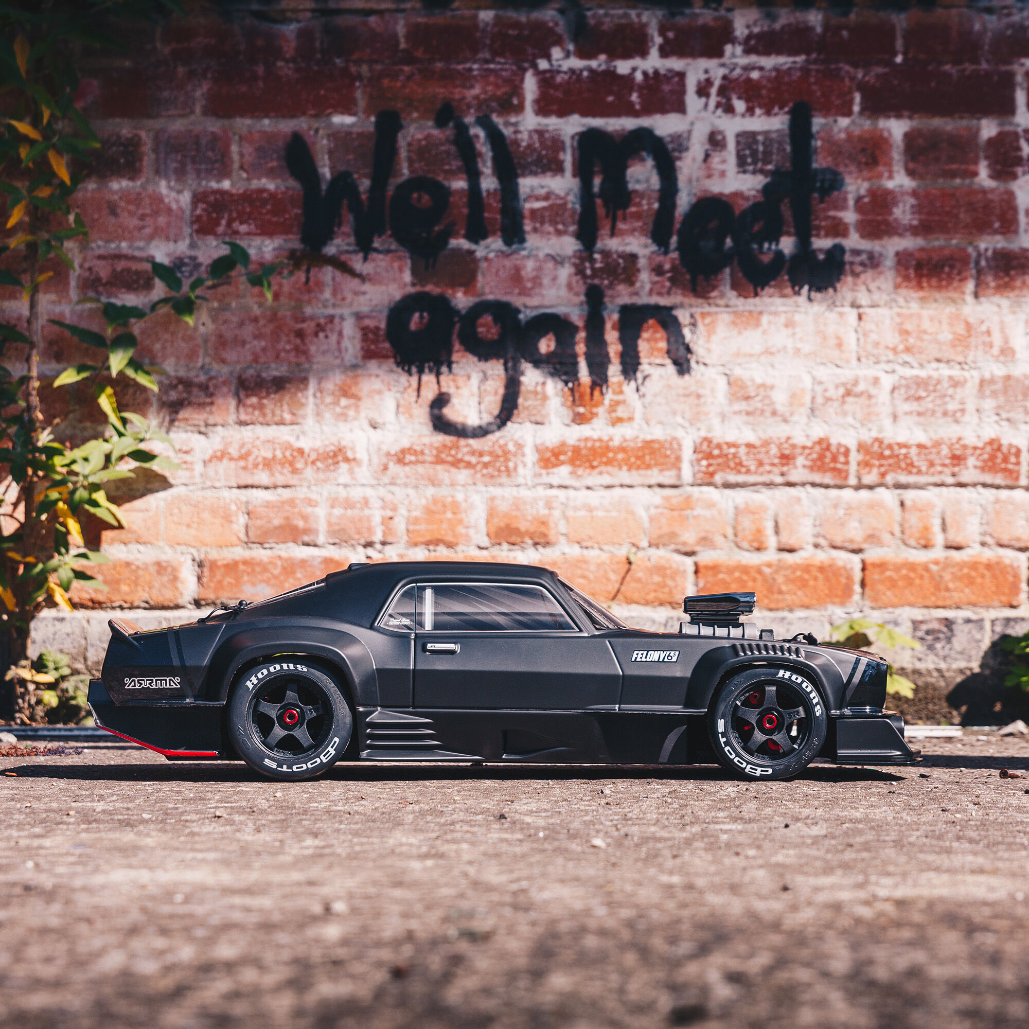 ARRMA 1/7 FELONY 6S AVC 4X4 RTR Brushless All-Road Street Bash, Black